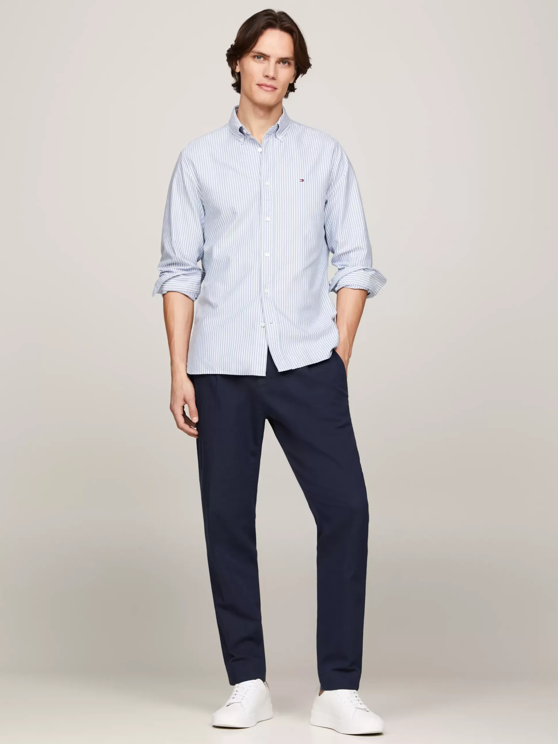 Tommy Hilfiger Koszule^Koszula Heritage Z Bawełny Oxford W Paski