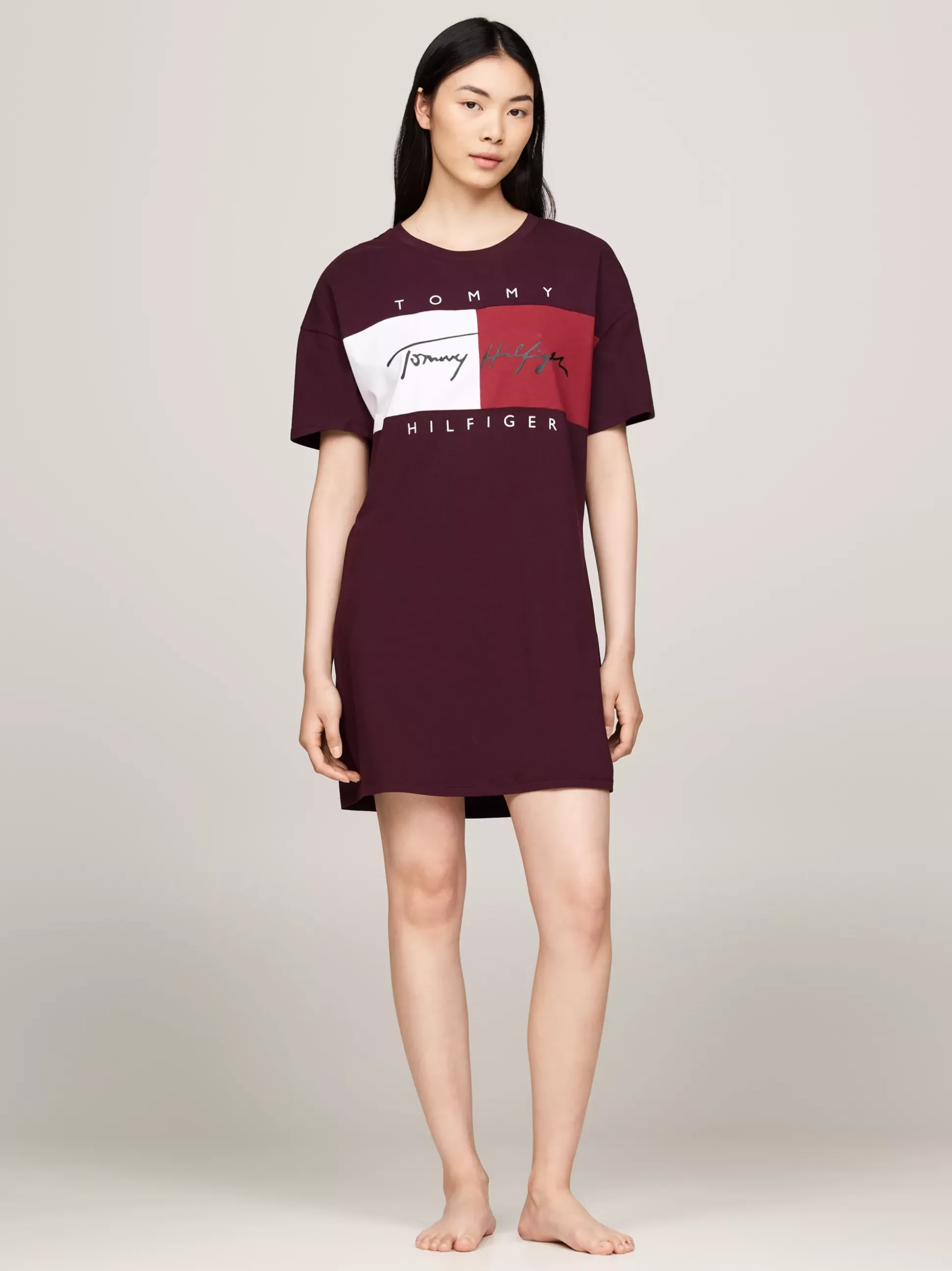 Tommy Hilfiger Piżamy & Odziez Nocna | Stroje Domowe^Koszula Nocna TH Heritage Z Logo