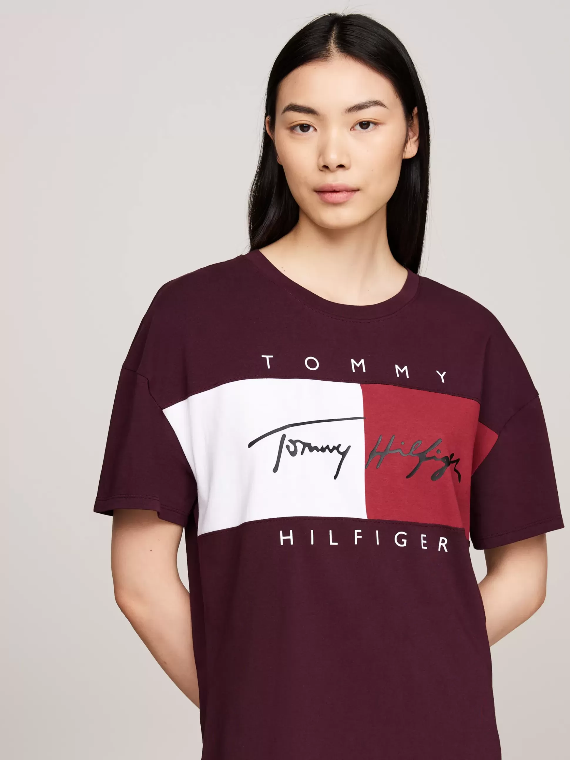 Tommy Hilfiger Piżamy & Odziez Nocna | Stroje Domowe^Koszula Nocna TH Heritage Z Logo