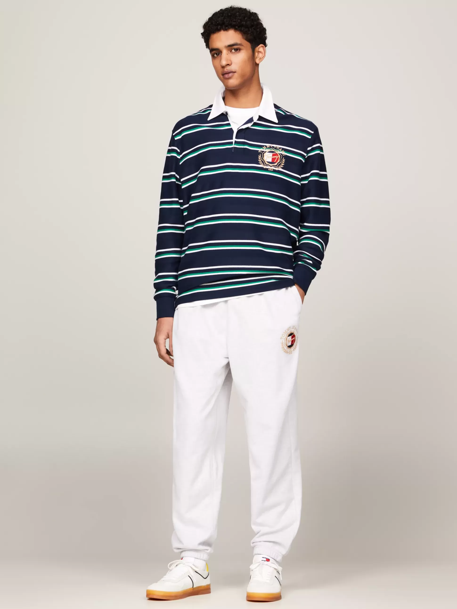 Tommy Hilfiger Koszulki Polo^Koszula Rugby Prep Explorer O Luźnym Kroju