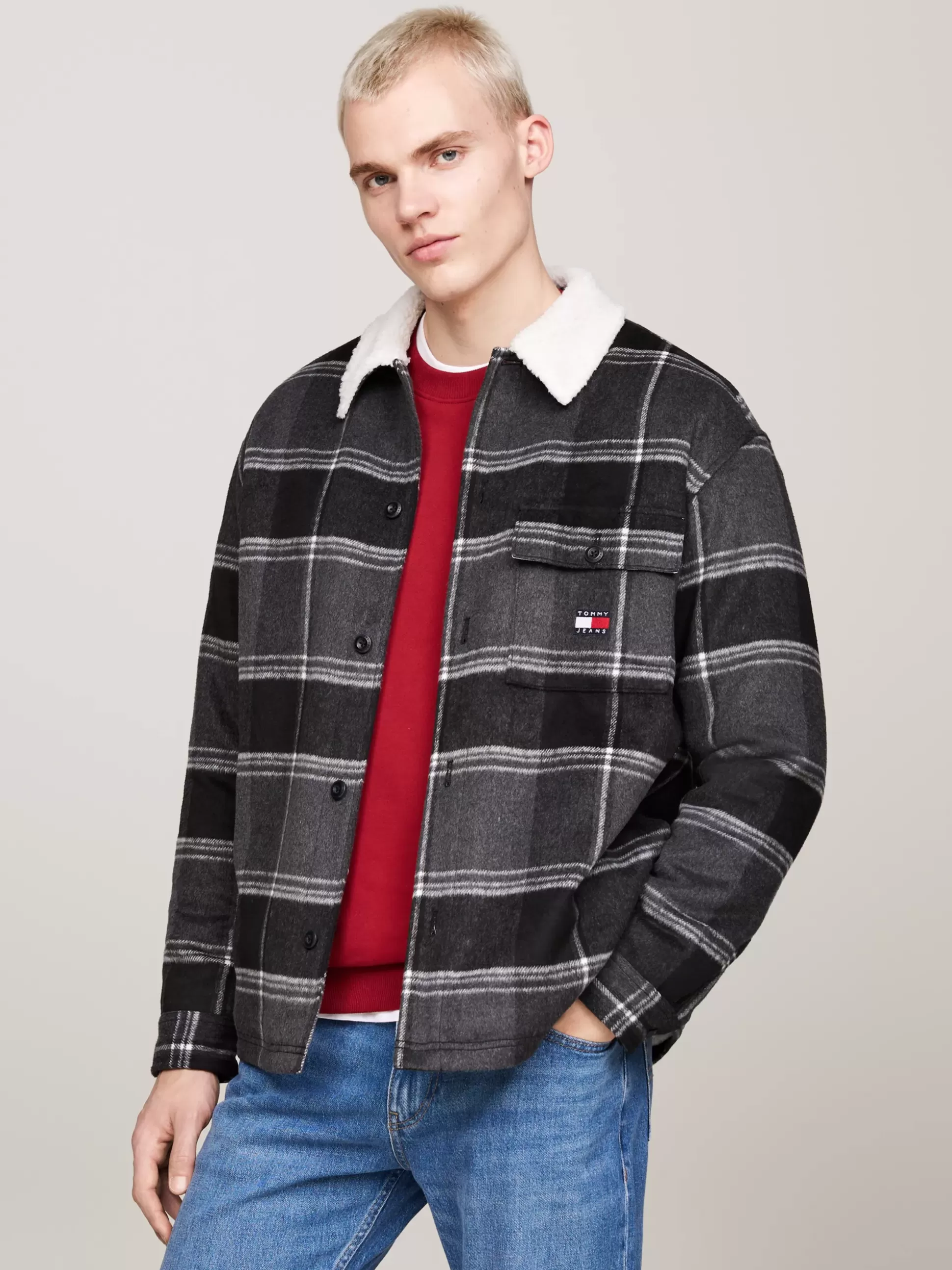 Tommy Hilfiger Koszule^Koszula Wierzchnia W Kratę