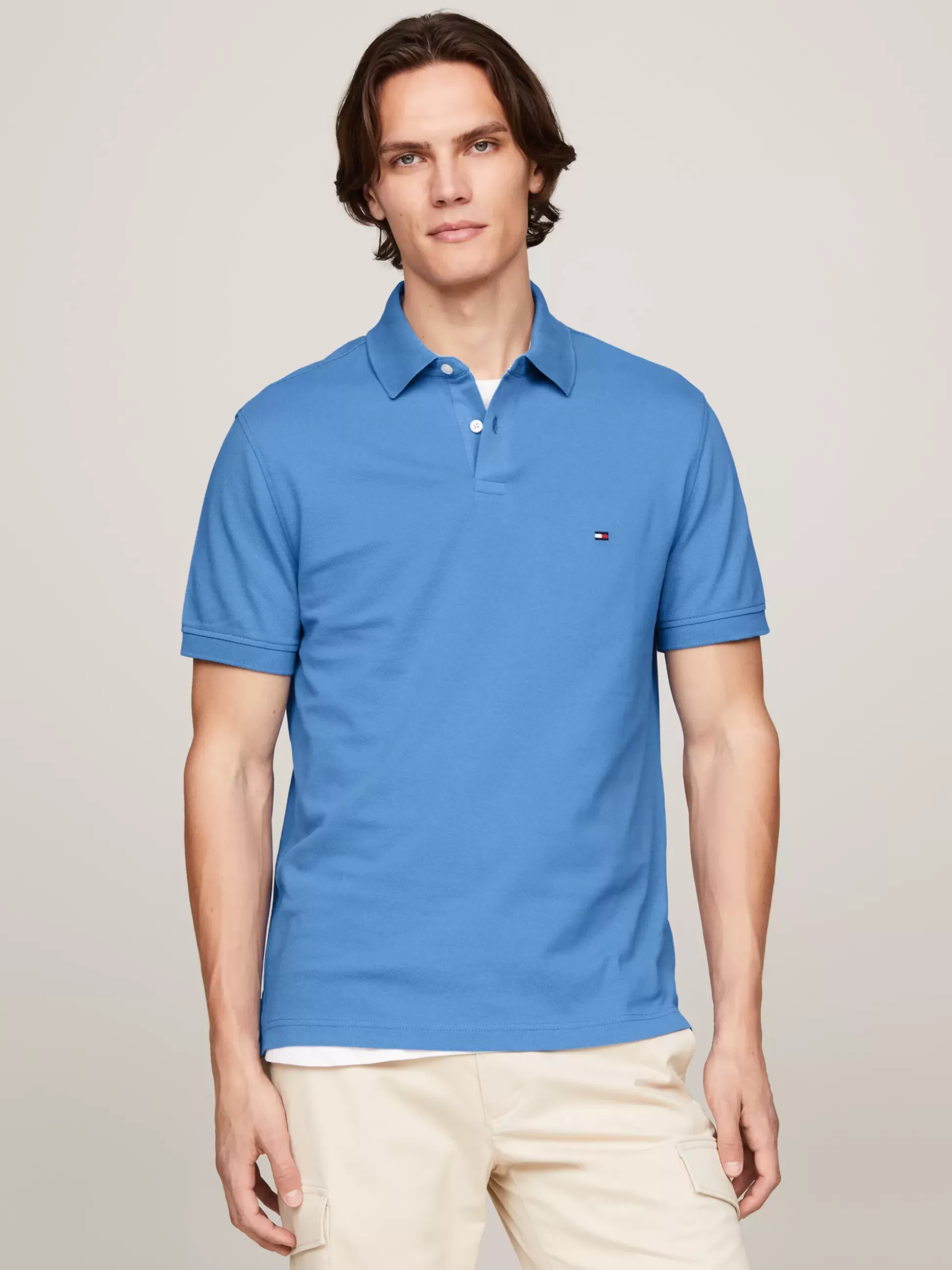 Tommy Hilfiger Koszulki Polo^Koszulka Polo O Regularnym Kroju Z Flagą 1985 Collection