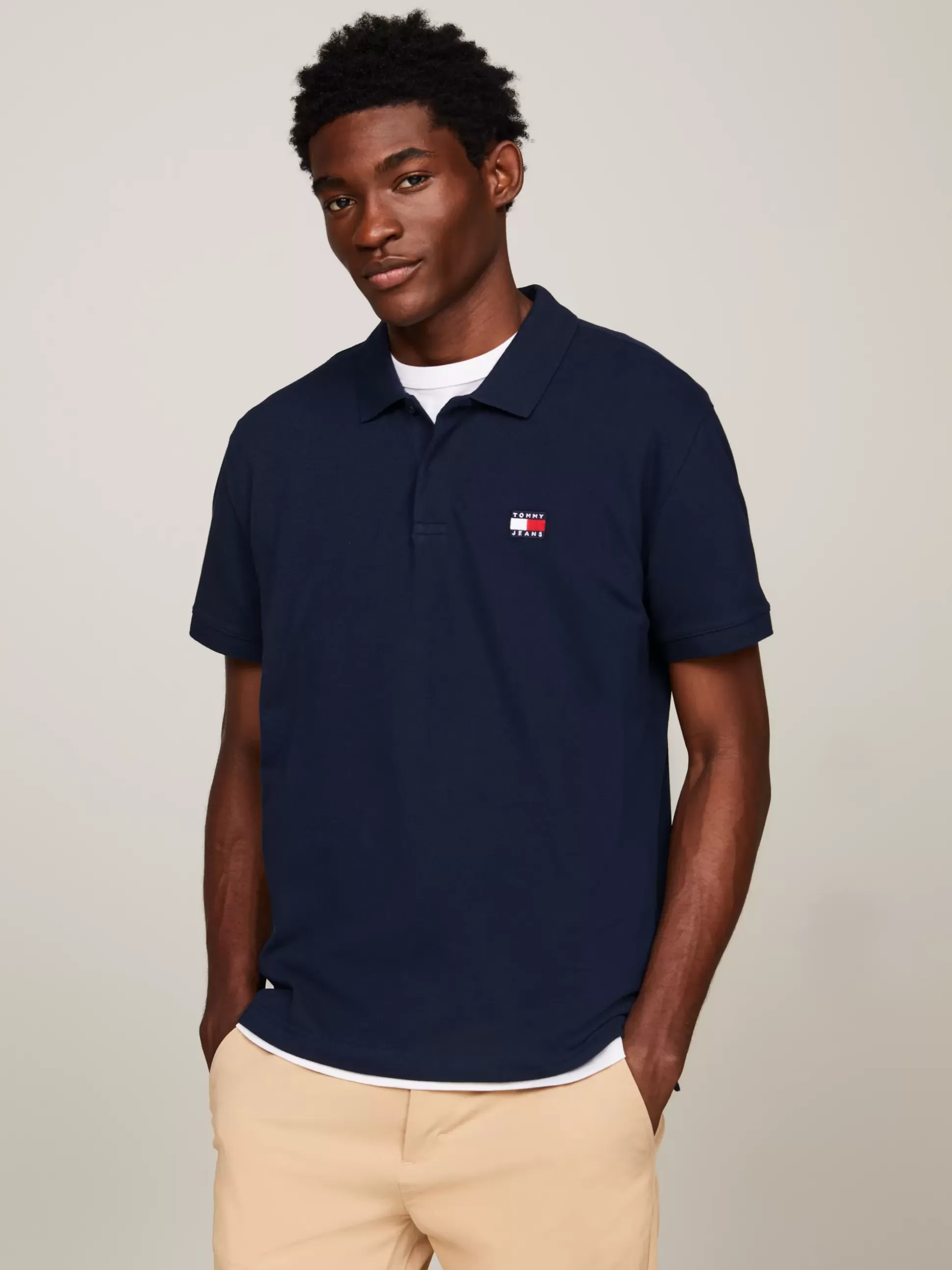 Tommy Hilfiger Koszulki Polo^Koszulka Polo O Regularnym Kroju Z Naszywką