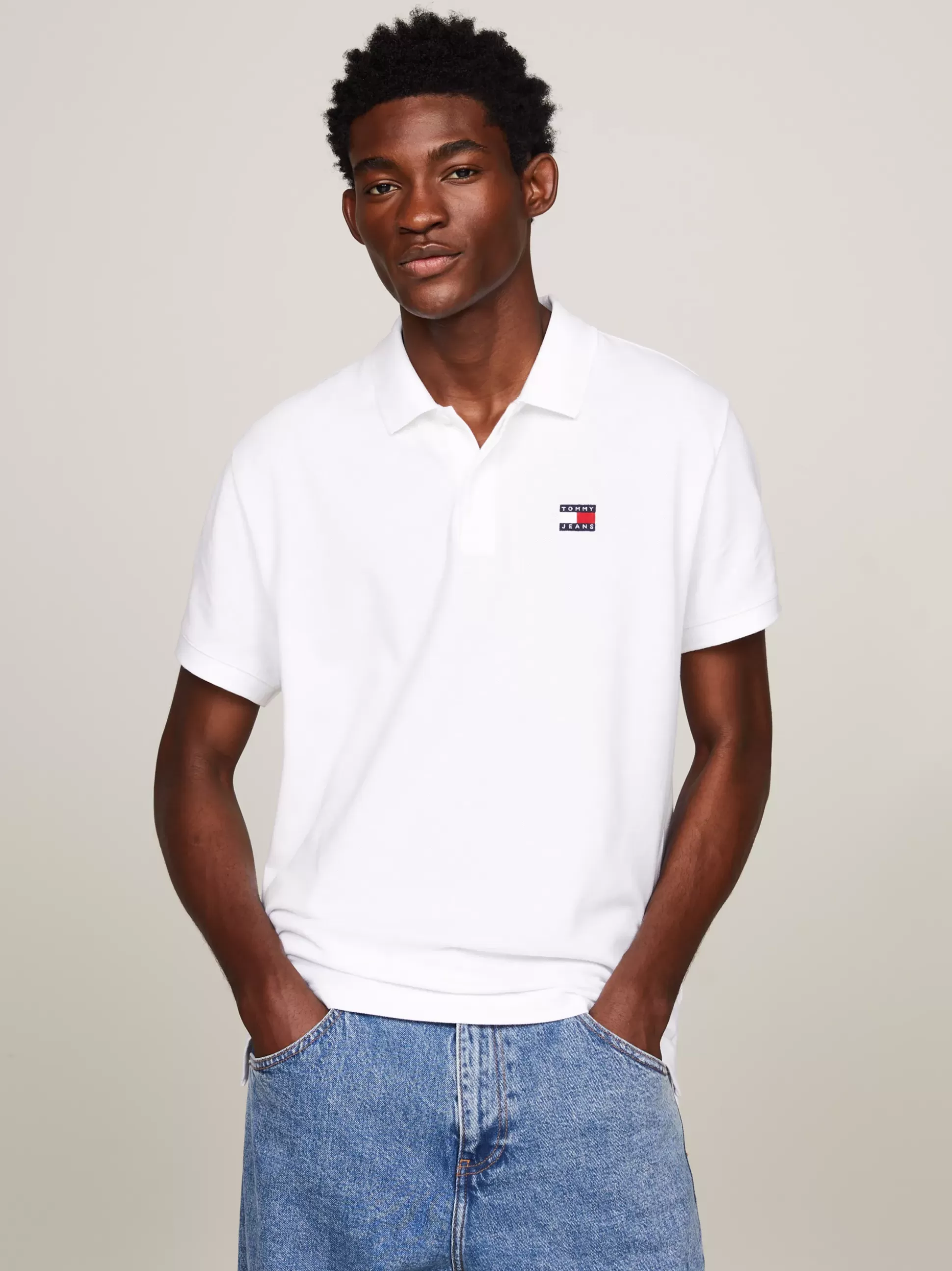 Tommy Hilfiger Koszulki Polo^Koszulka Polo O Regularnym Kroju Z Naszywką