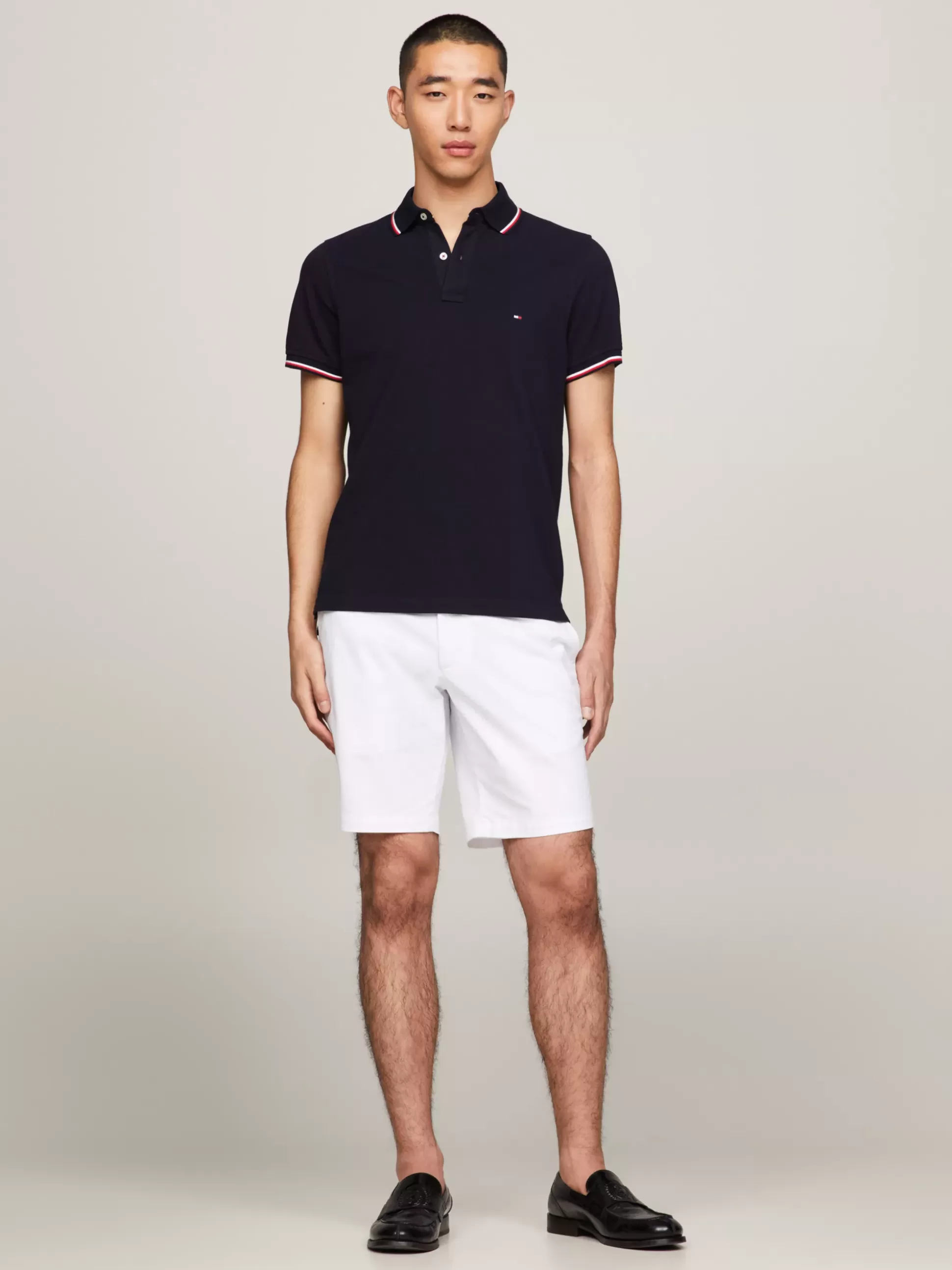 Tommy Hilfiger Koszulki Polo^Koszulka Polo O Wąskim Kroju