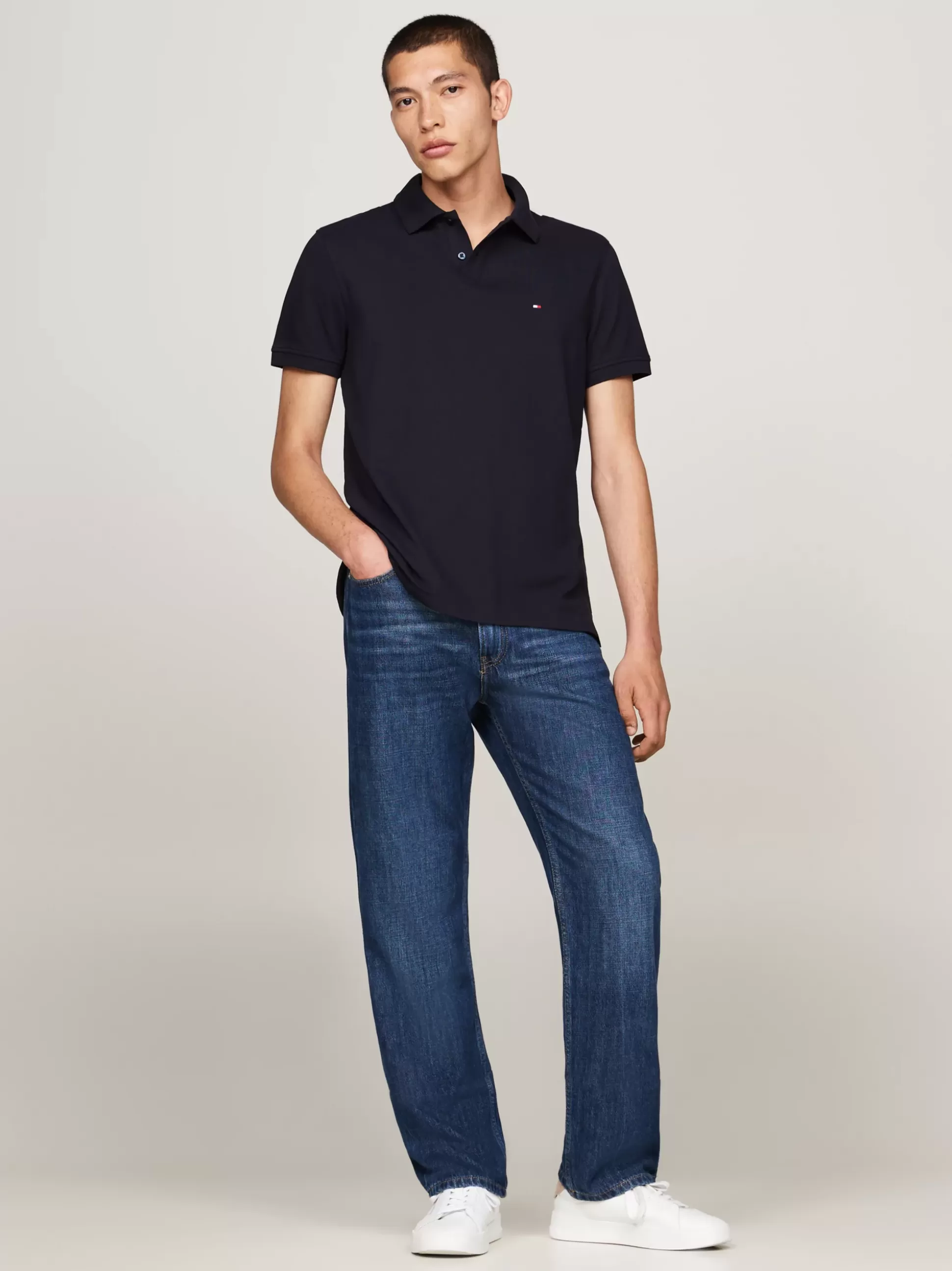 Tommy Hilfiger Koszulki Polo^Koszulka Polo Z Blokami Kolorów Z Tyłu