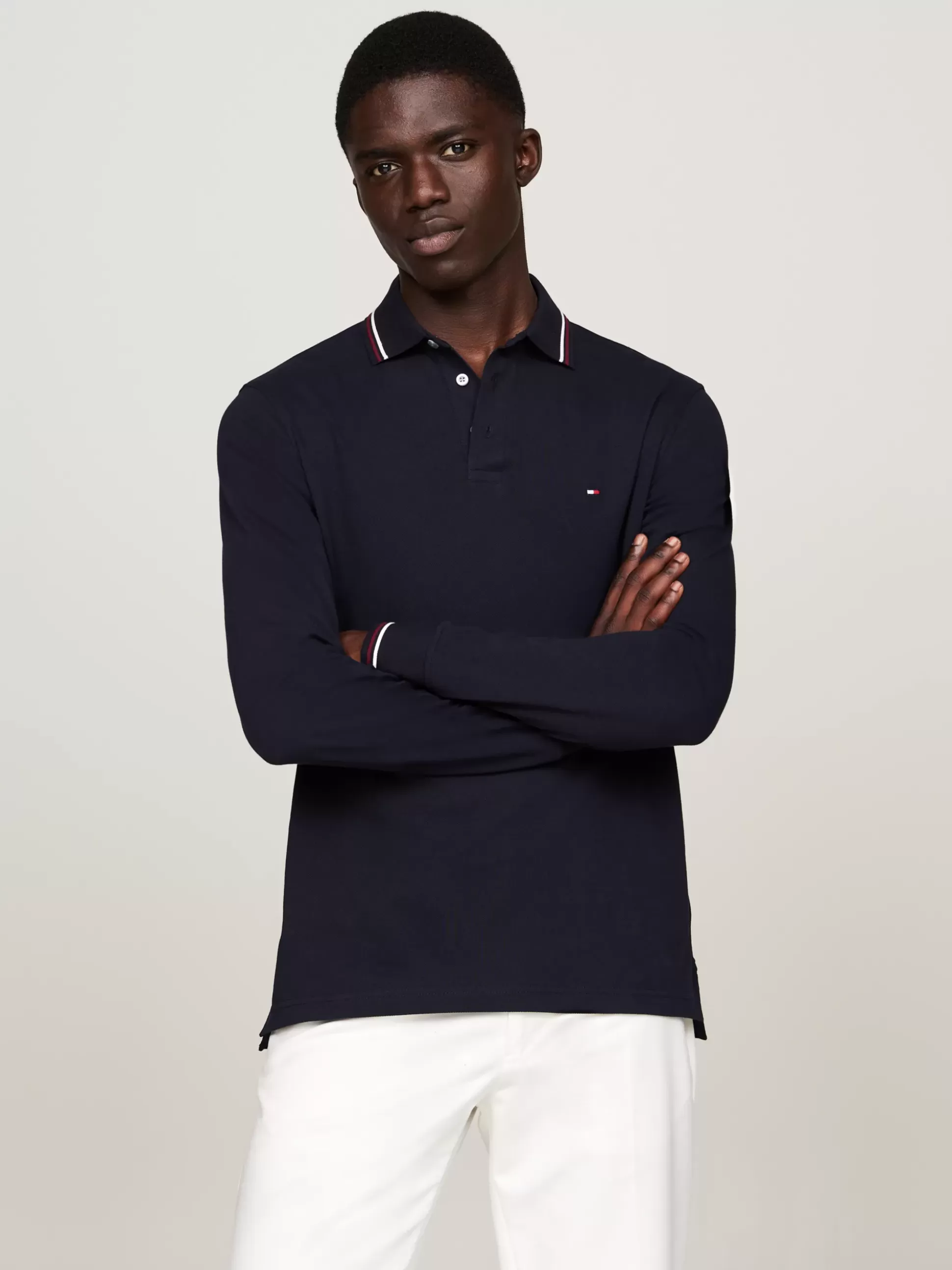 Tommy Hilfiger Koszulki Polo^Koszulka Polo Z Długim Rękawem