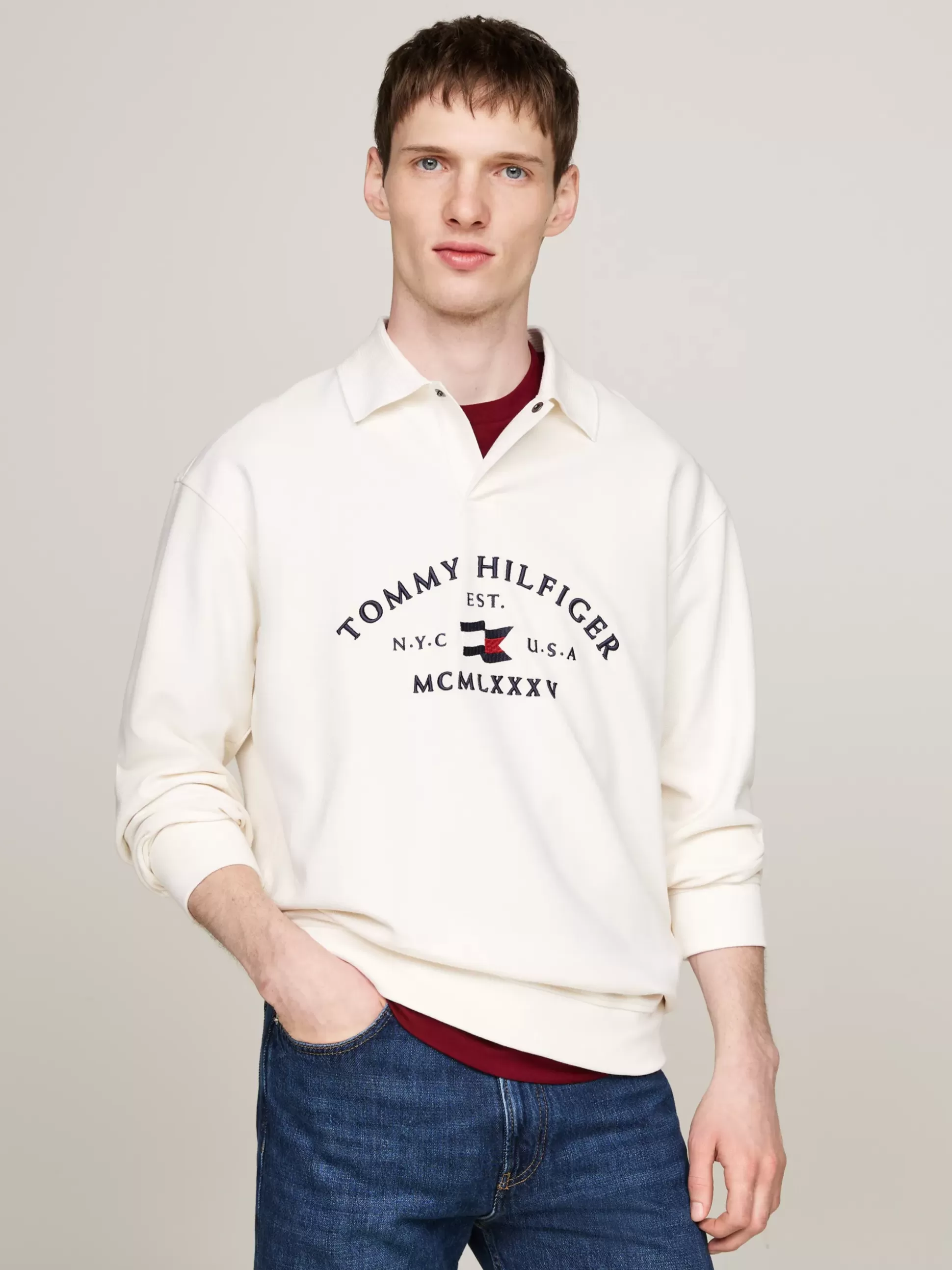 Tommy Hilfiger Koszulki Polo^Koszulka Polo Z żeglarskim Logo