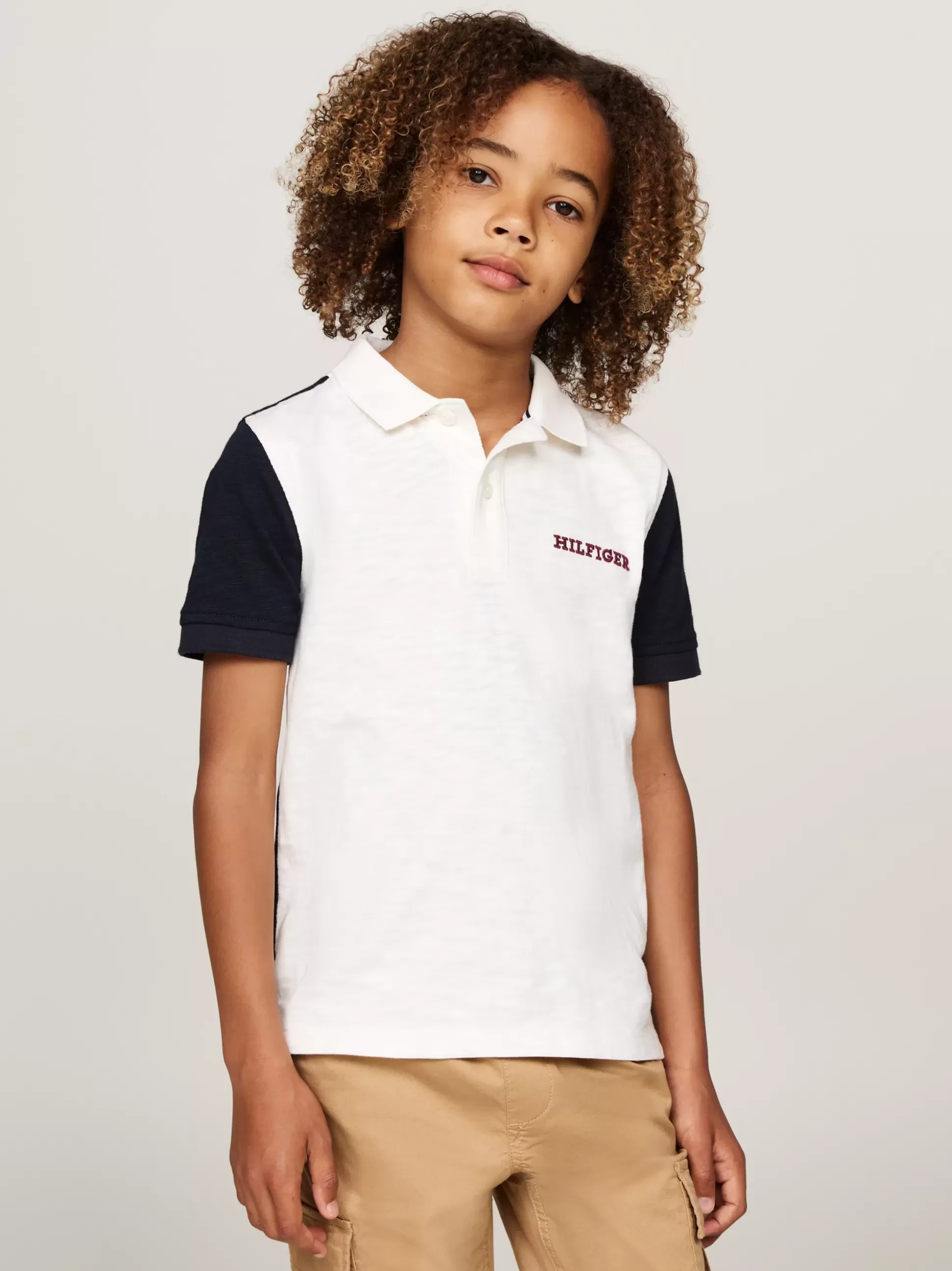 Dzieci Tommy Hilfiger T-Shirty I Koszulki Polo^Koszulka Polo Z Logo Hilfiger Monotype