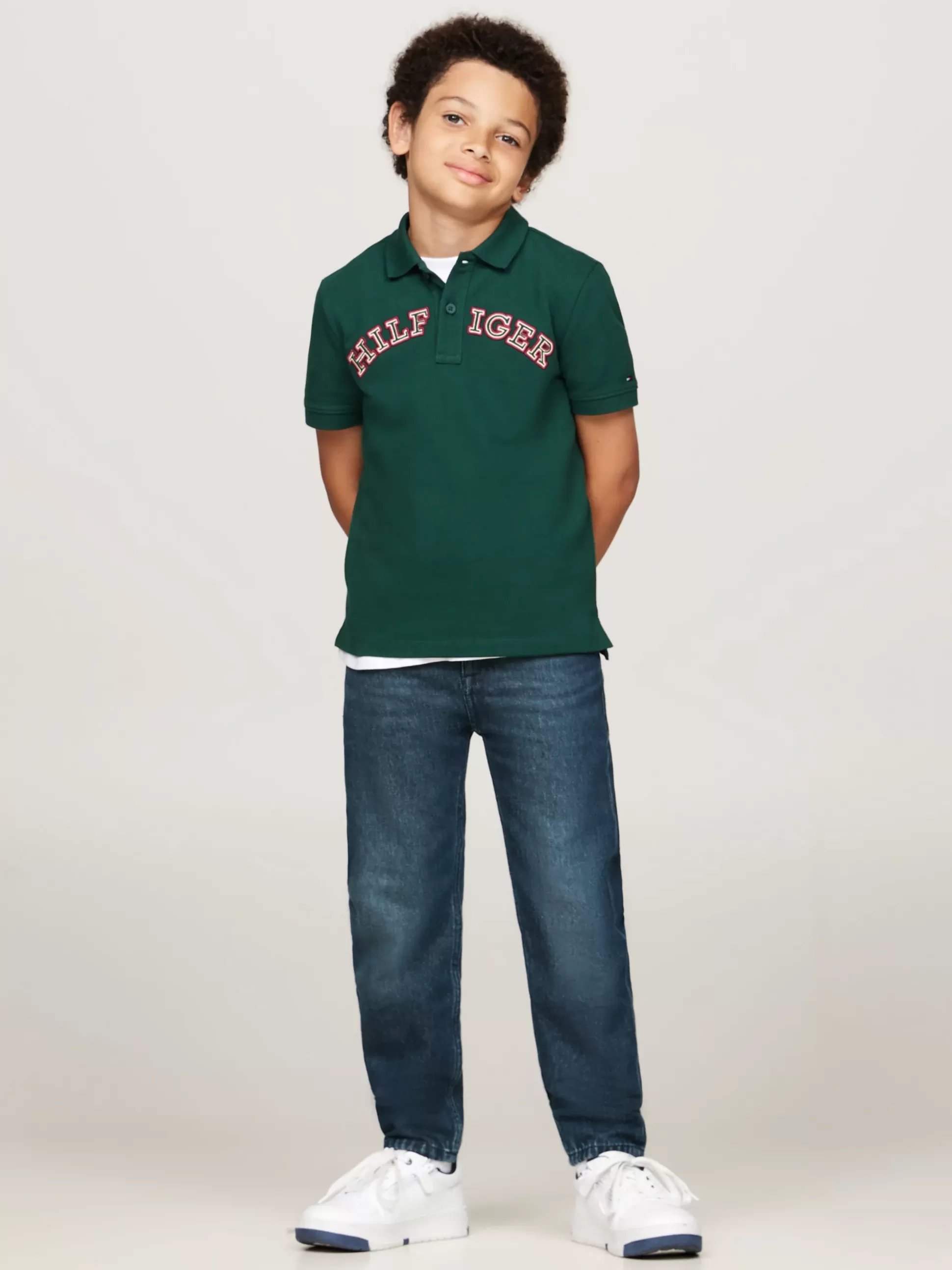 Dzieci Tommy Hilfiger T-Shirty I Koszulki Polo^Koszulka Polo Z Logo Hilfiger Monotype