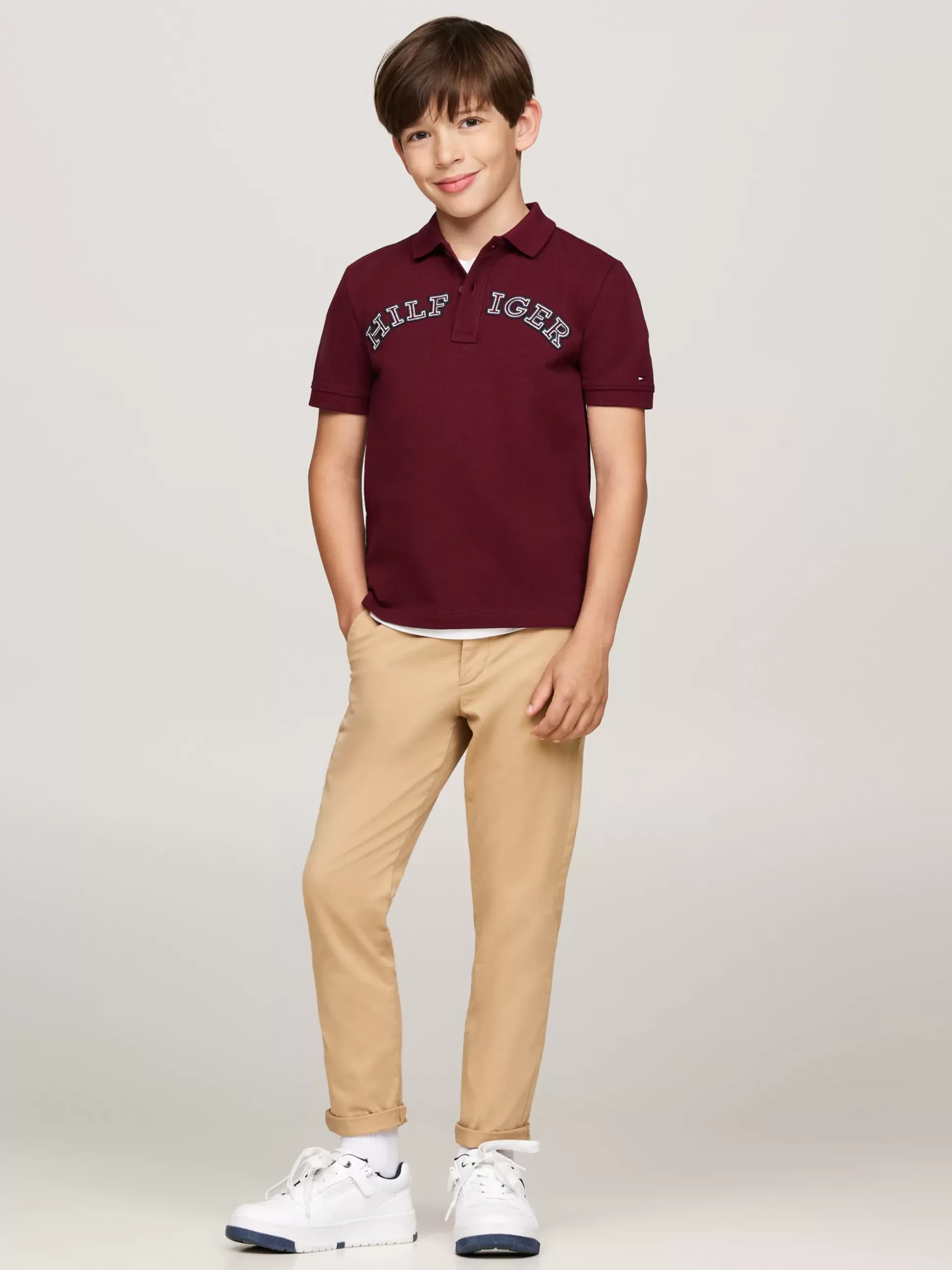 Dzieci Tommy Hilfiger T-Shirty I Koszulki Polo^Koszulka Polo Z Logo Hilfiger Monotype