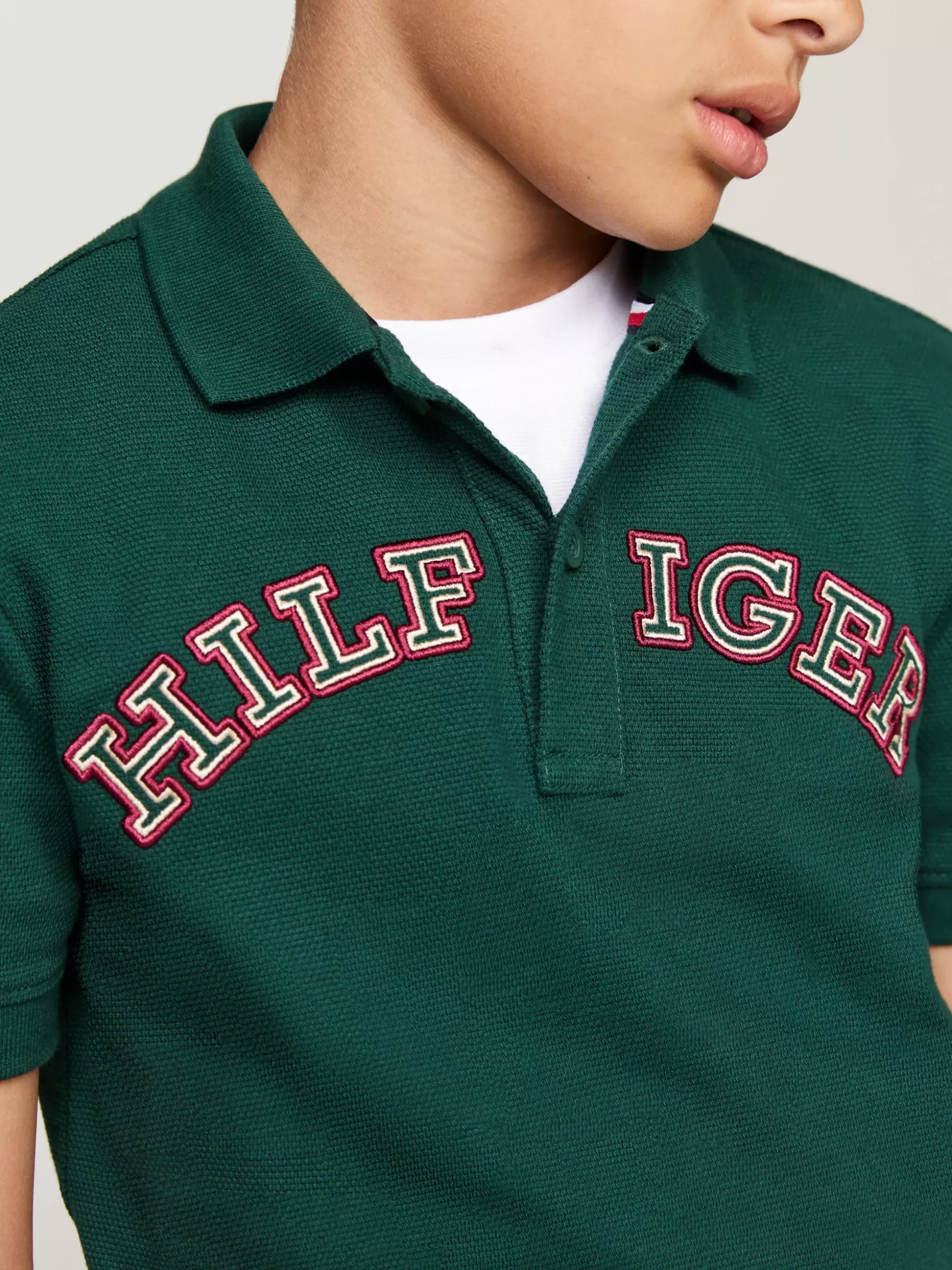 Dzieci Tommy Hilfiger T-Shirty I Koszulki Polo^Koszulka Polo Z Logo Hilfiger Monotype