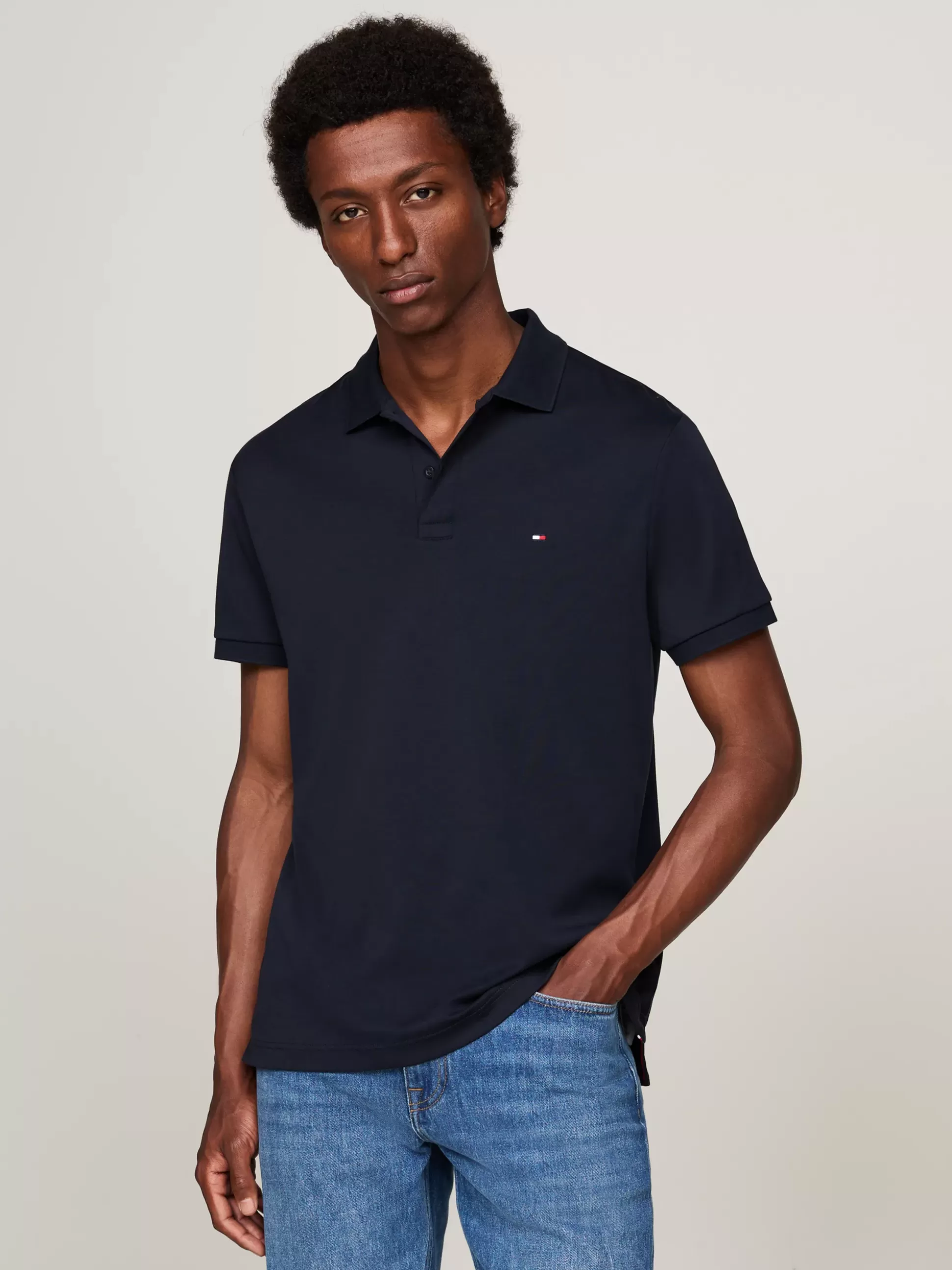 Tommy Hilfiger Koszulki Polo^Koszulka Polo Z Wyszywanym Logo