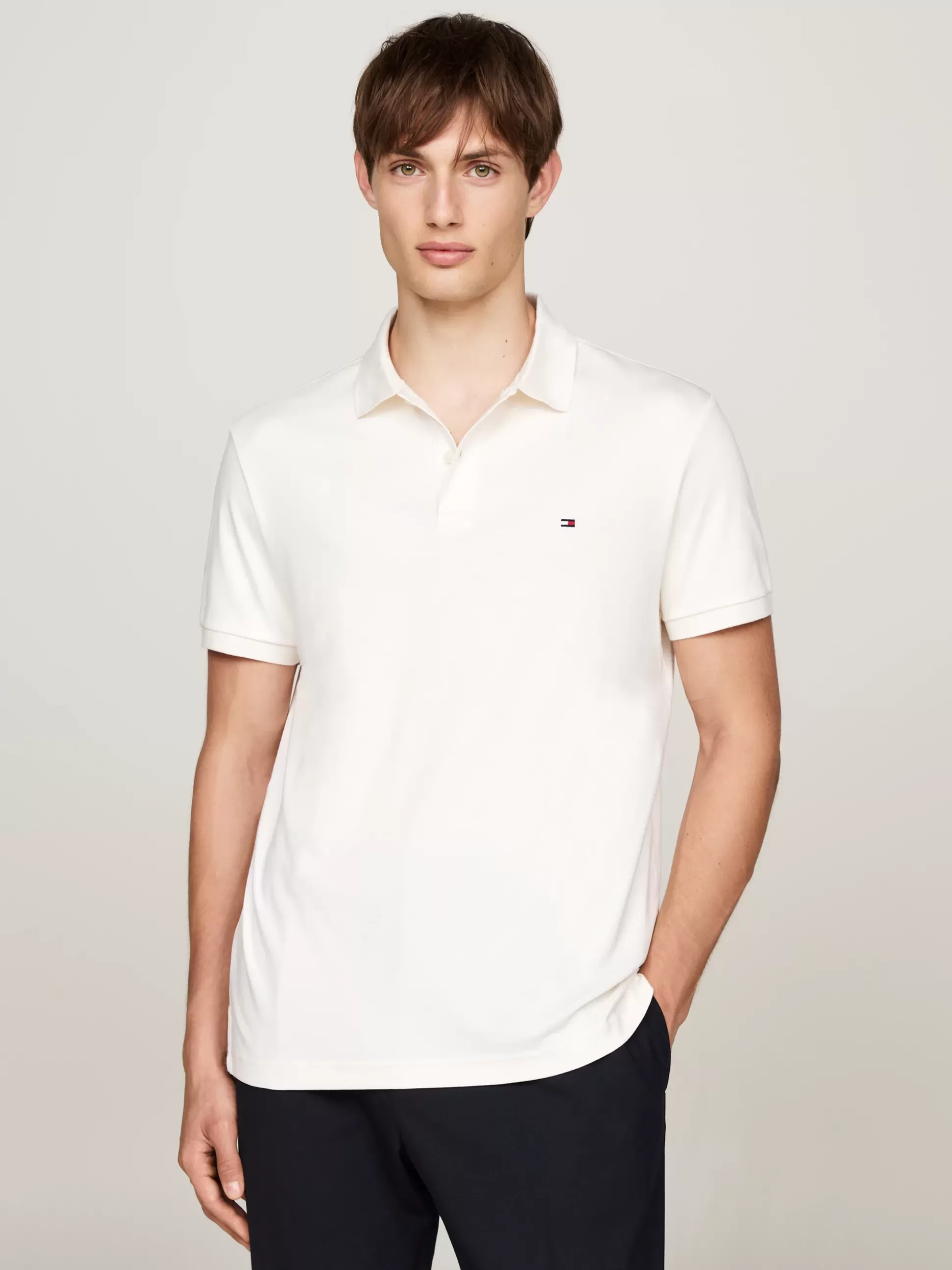 Tommy Hilfiger Koszulki Polo^Koszulka Polo Z Wyszywanym Logo