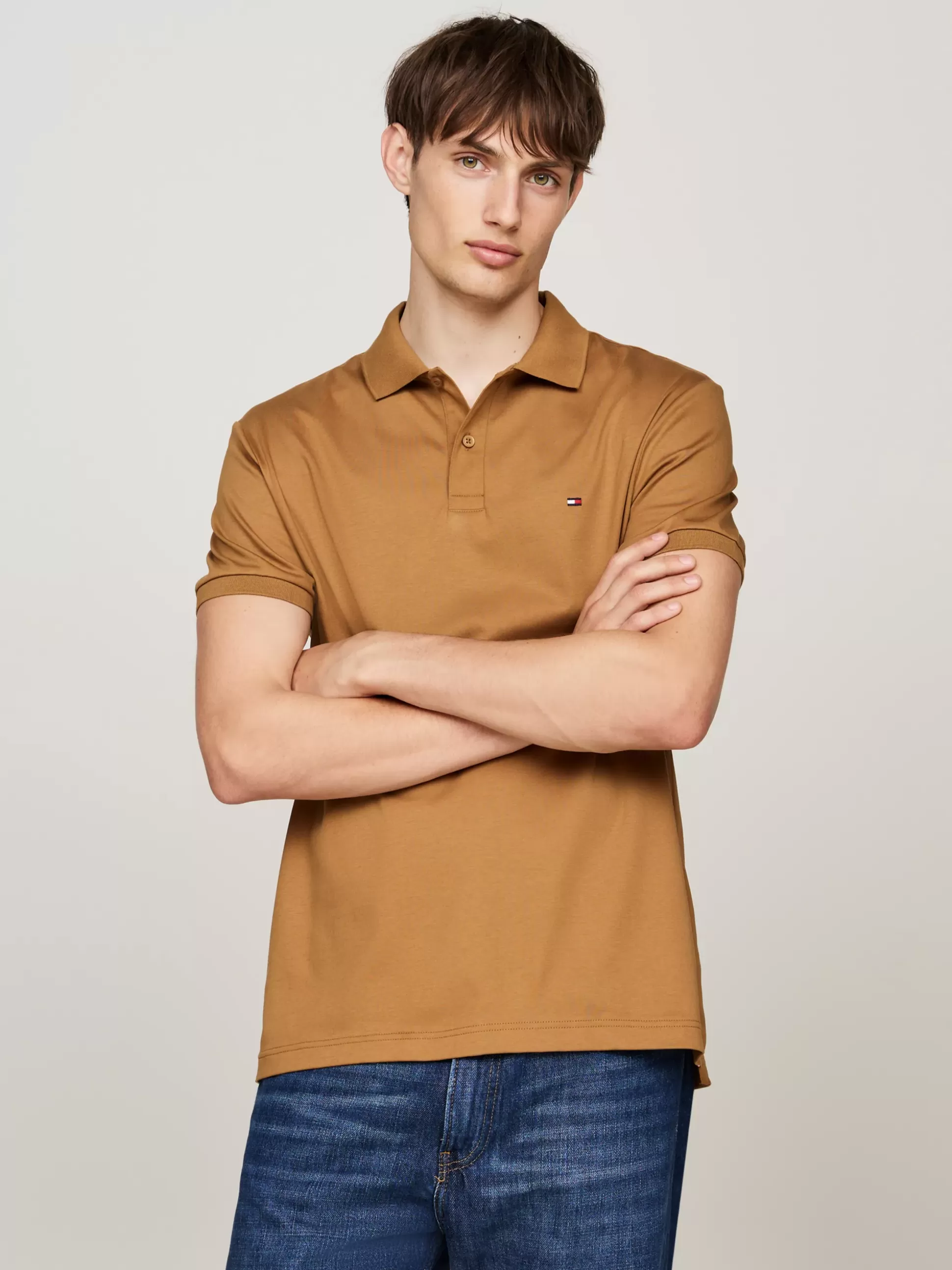 Tommy Hilfiger Koszulki Polo^Koszulka Polo Z Wyszywanym Logo