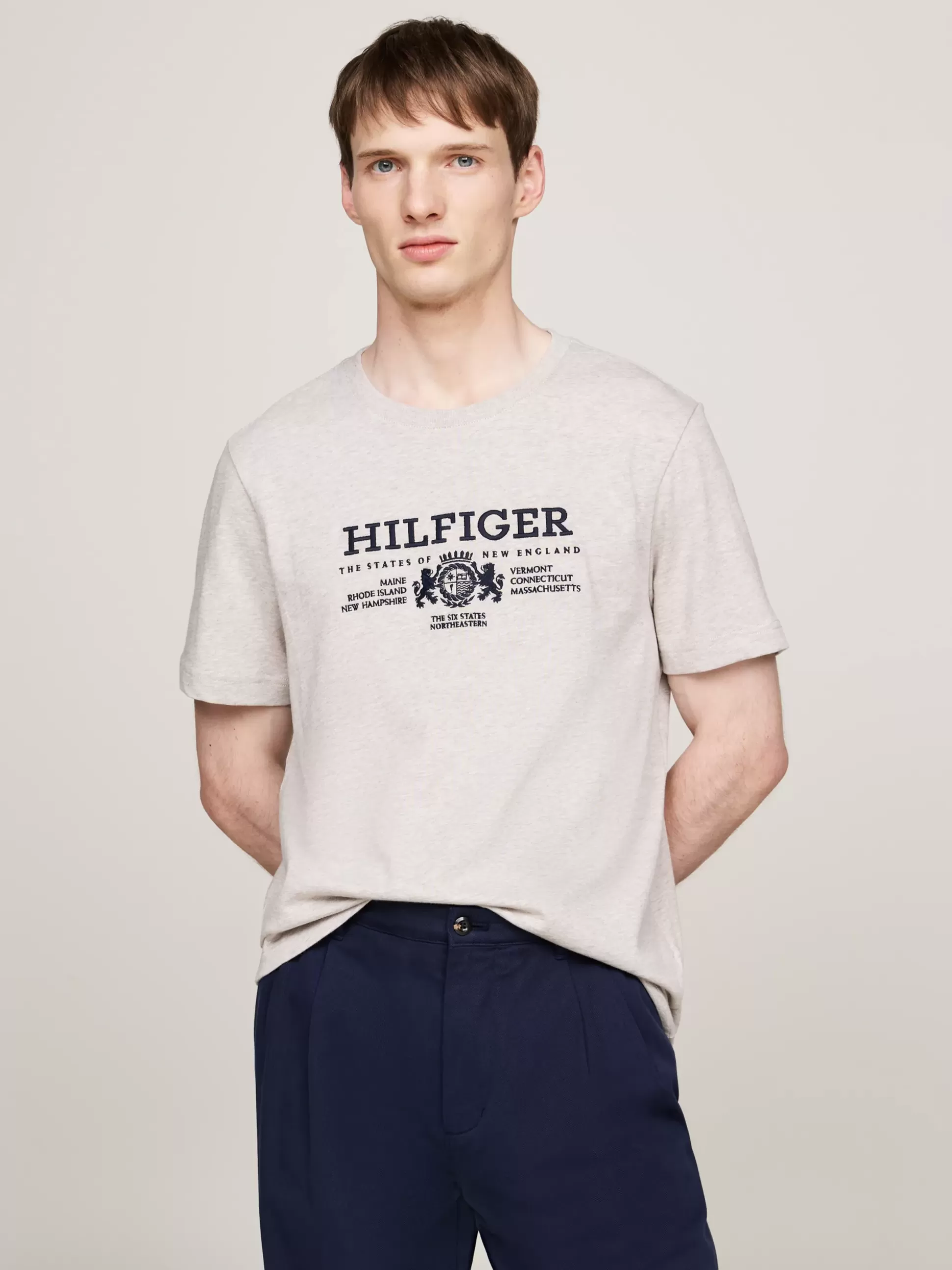 Tommy Hilfiger T-Shirty^Koszulka Z Haftowanym Emblematem