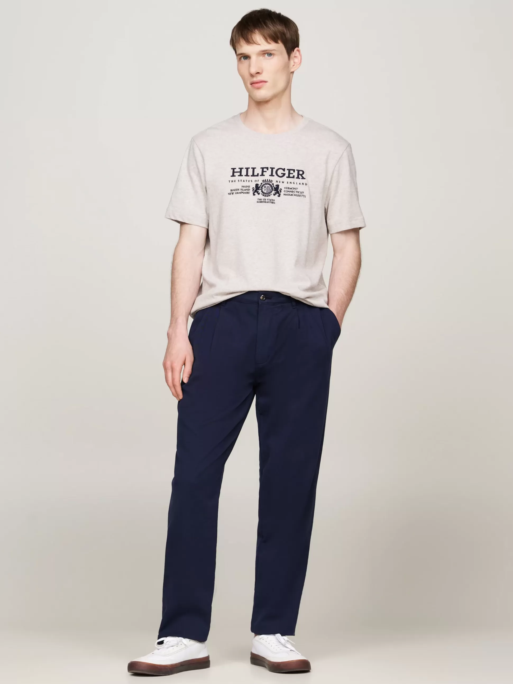 Tommy Hilfiger T-Shirty^Koszulka Z Haftowanym Emblematem