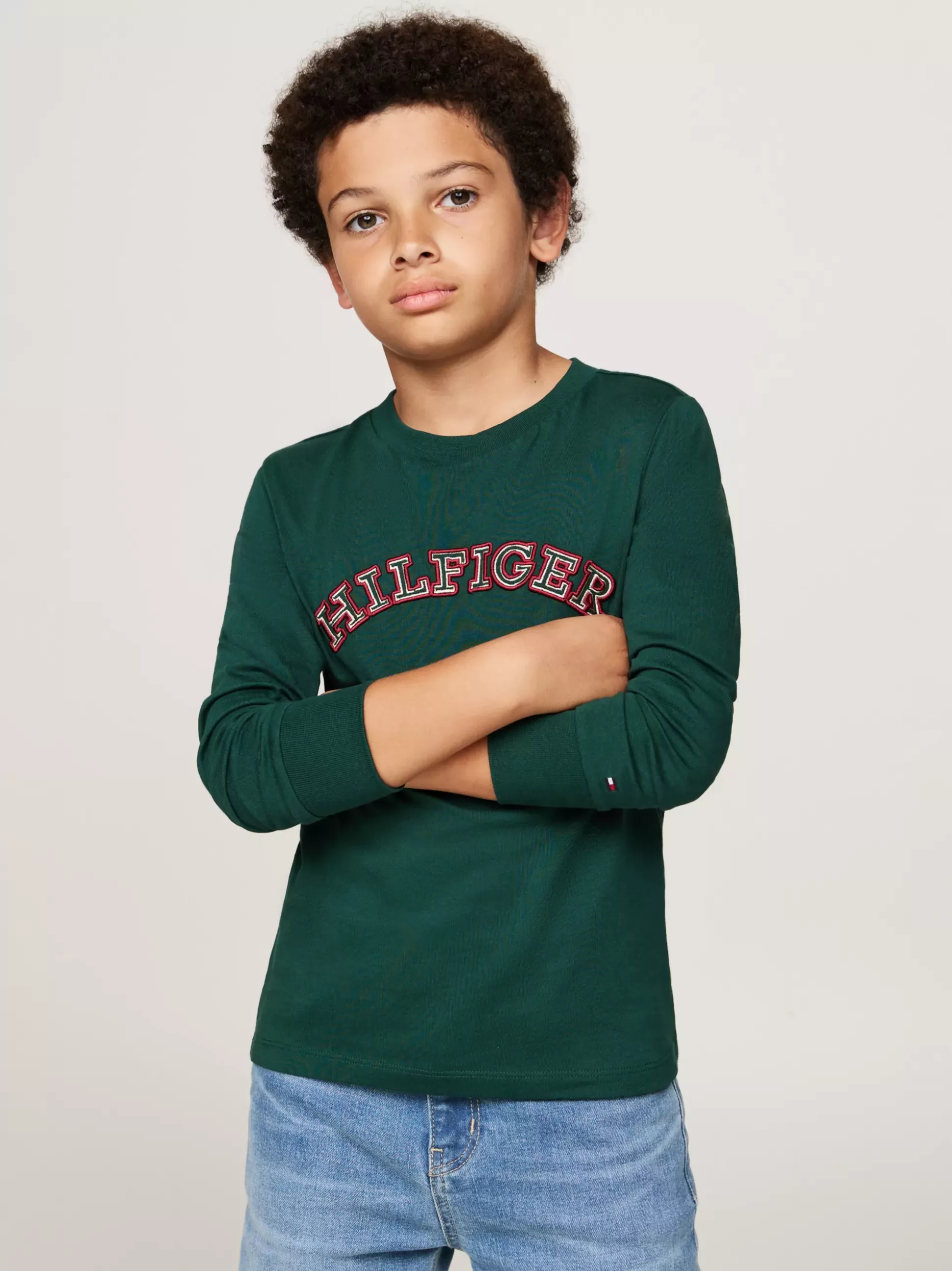 Dzieci Tommy Hilfiger T-Shirty I Koszulki Polo^Longsleeve Z Logo Hilfiger Monotype