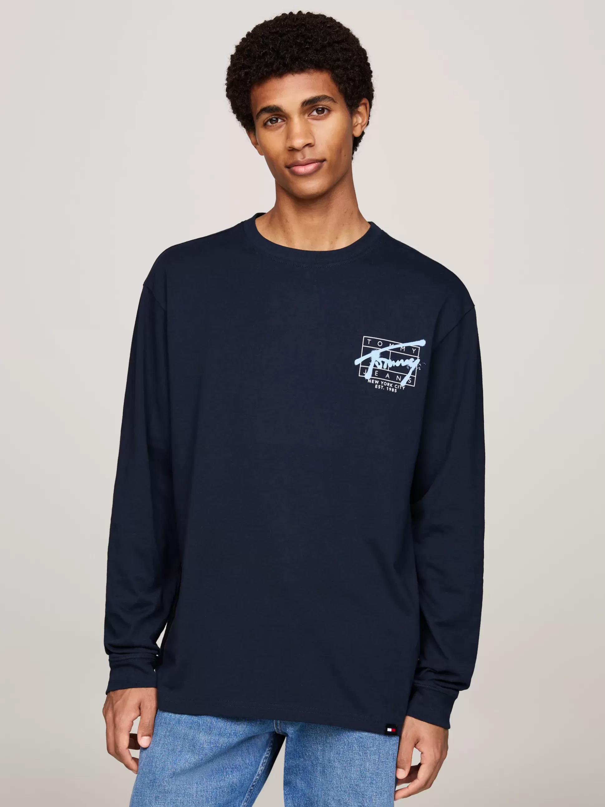 Tommy Hilfiger T-Shirty^Longsleeve Z Logo W Stylu Graffiti