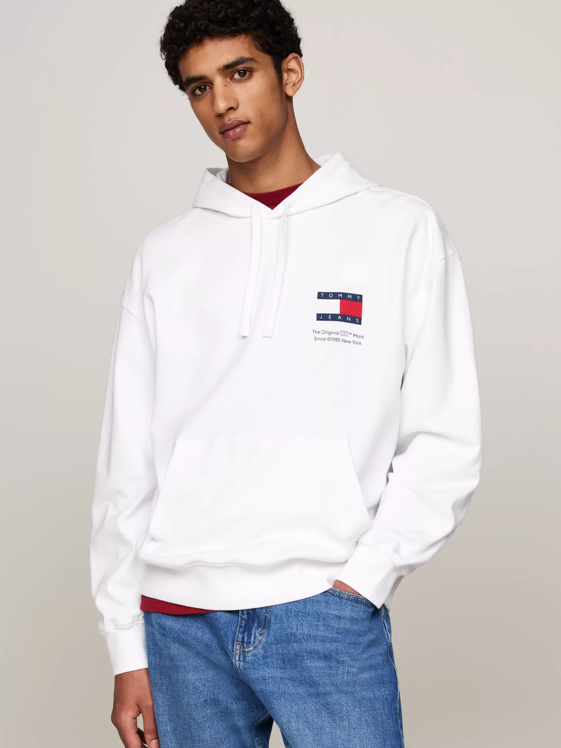 Tommy Hilfiger Bluzy Dresowe & Z Kapturem^Luźna Bluza Z Kapturem Z Grafiką Z Tyłu