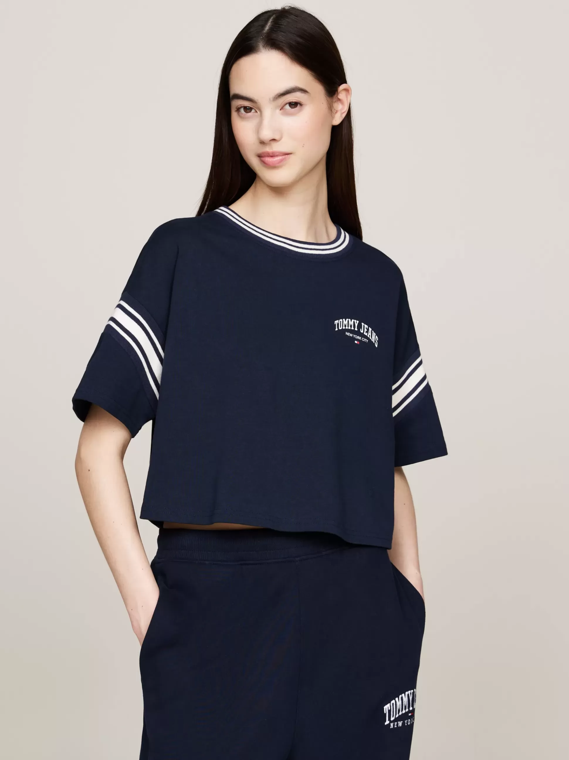 Tommy Hilfiger T-Shirty^Luźny T-shirt W Stylu Varsity