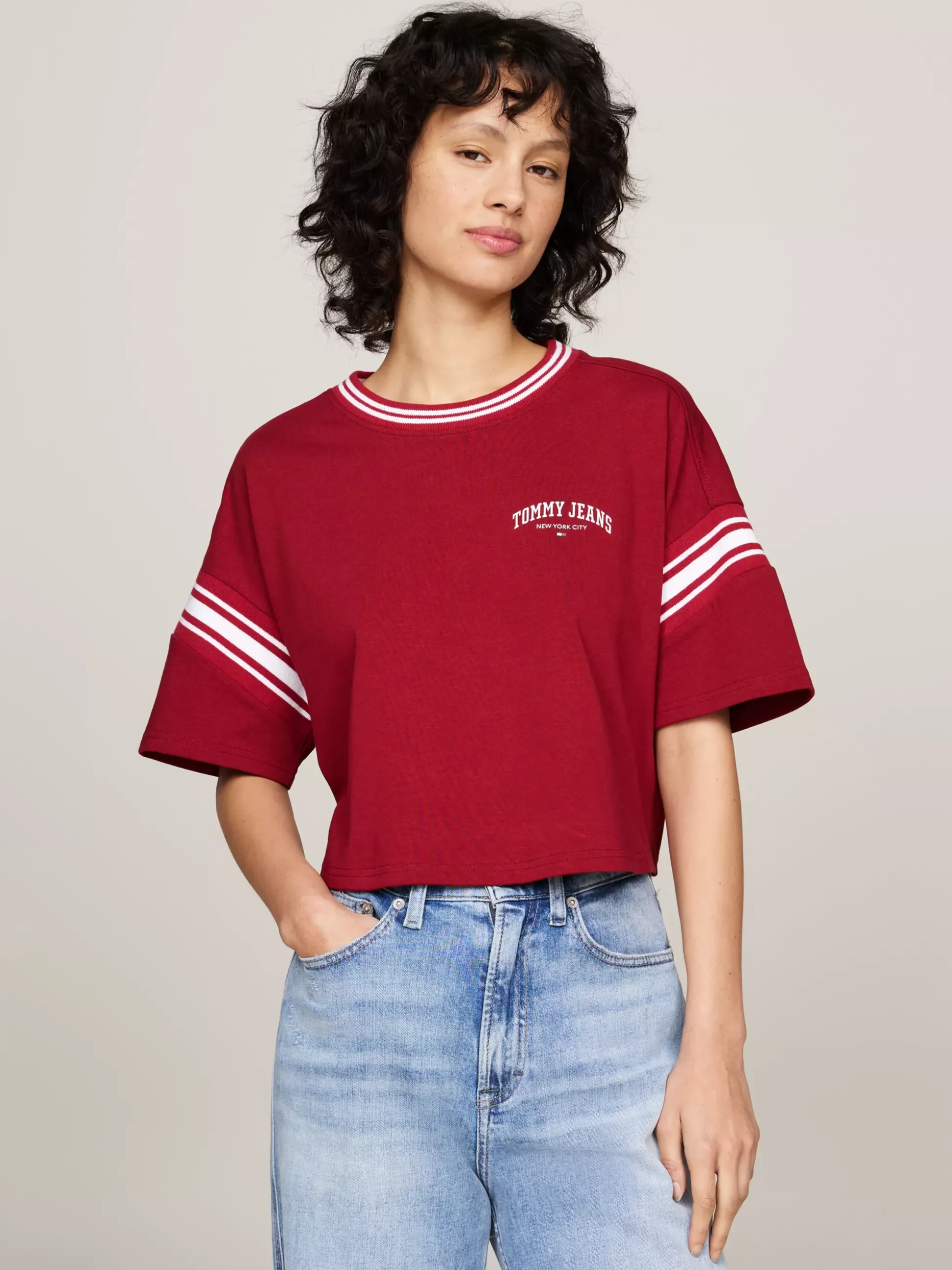 Tommy Hilfiger T-Shirty^Luźny T-shirt W Stylu Varsity