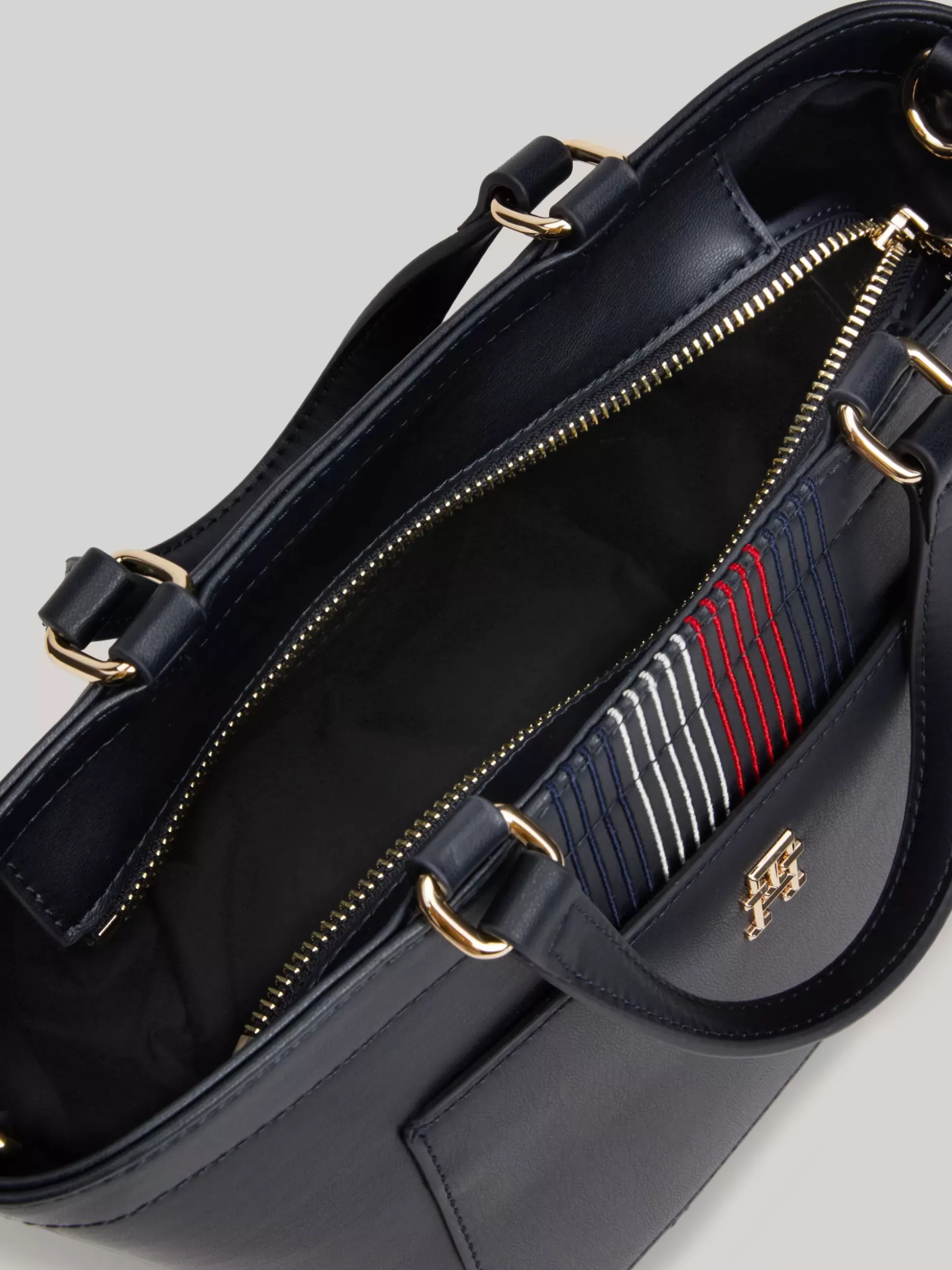 Tommy Hilfiger Torebki Tote^Mała Torba Typu Tote Corporate Z Monogramem