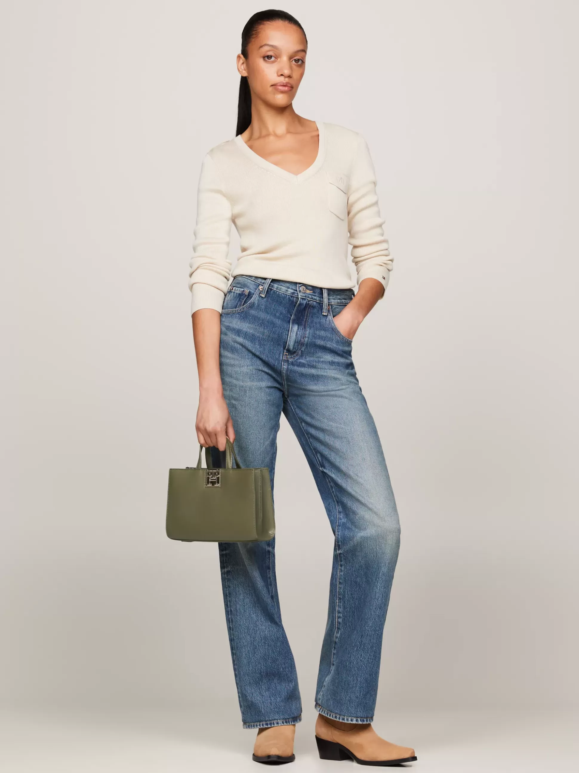 Tommy Hilfiger Torebki Tote^Mała Torba Typu Tote Z Paskiem Na Ramię