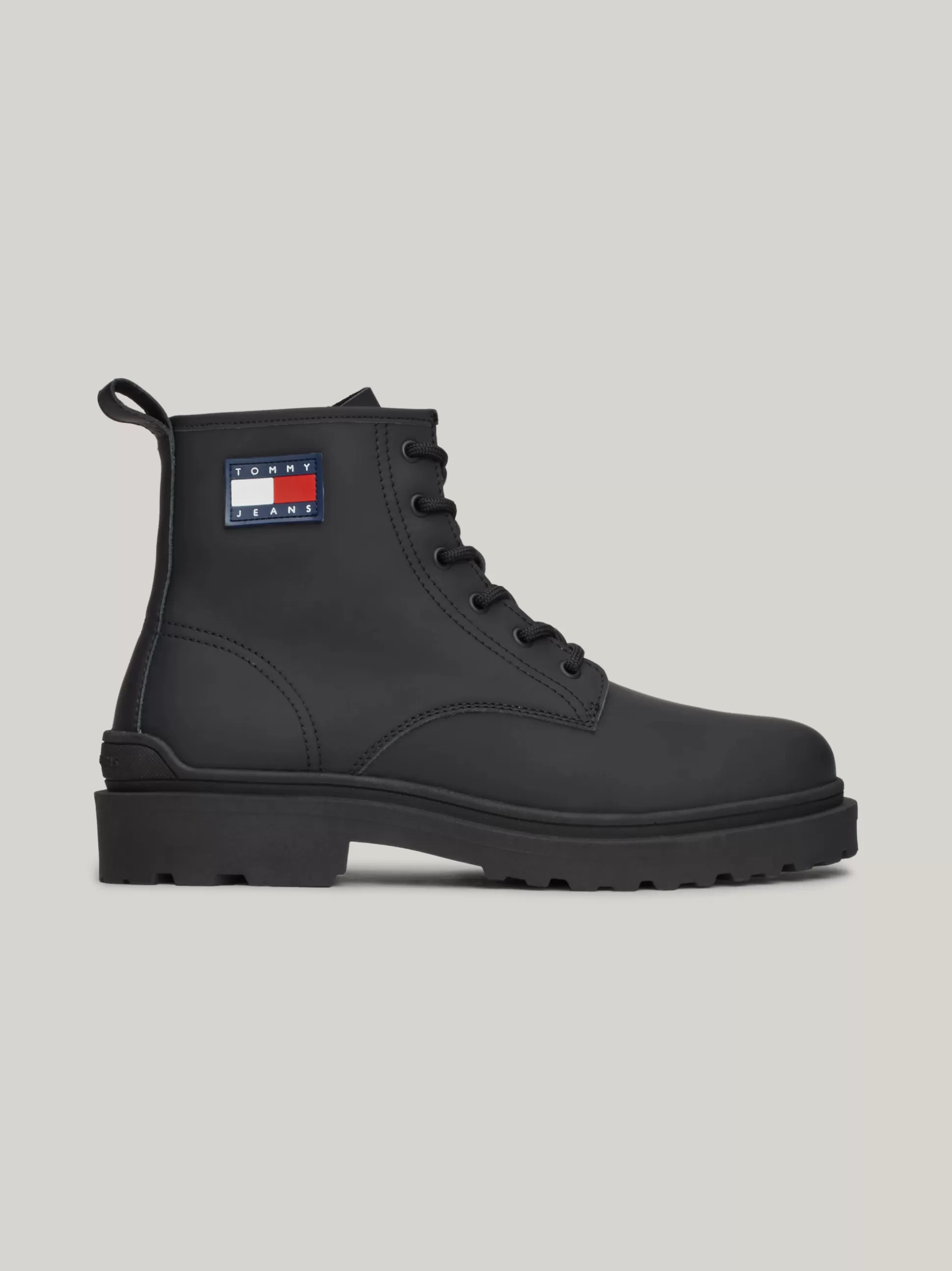 Tommy Hilfiger Buty Sznurowane | Buty^Matowe Skórzane Botki Z Protektorem