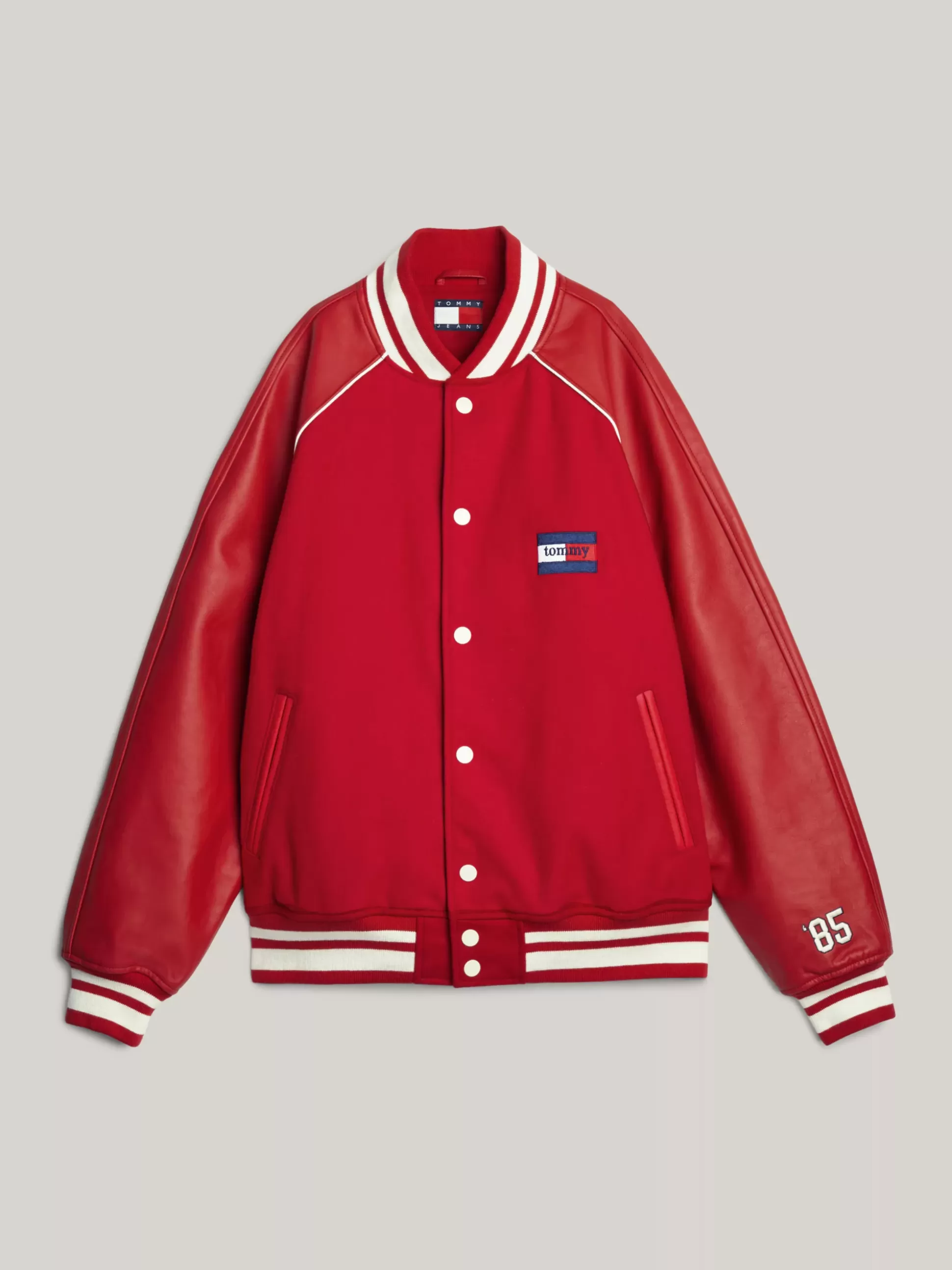 Tommy Hilfiger Kurtki & Płaszcze | Bomberki^Ocieplana Kurtka Unisex W Stylu Varsity