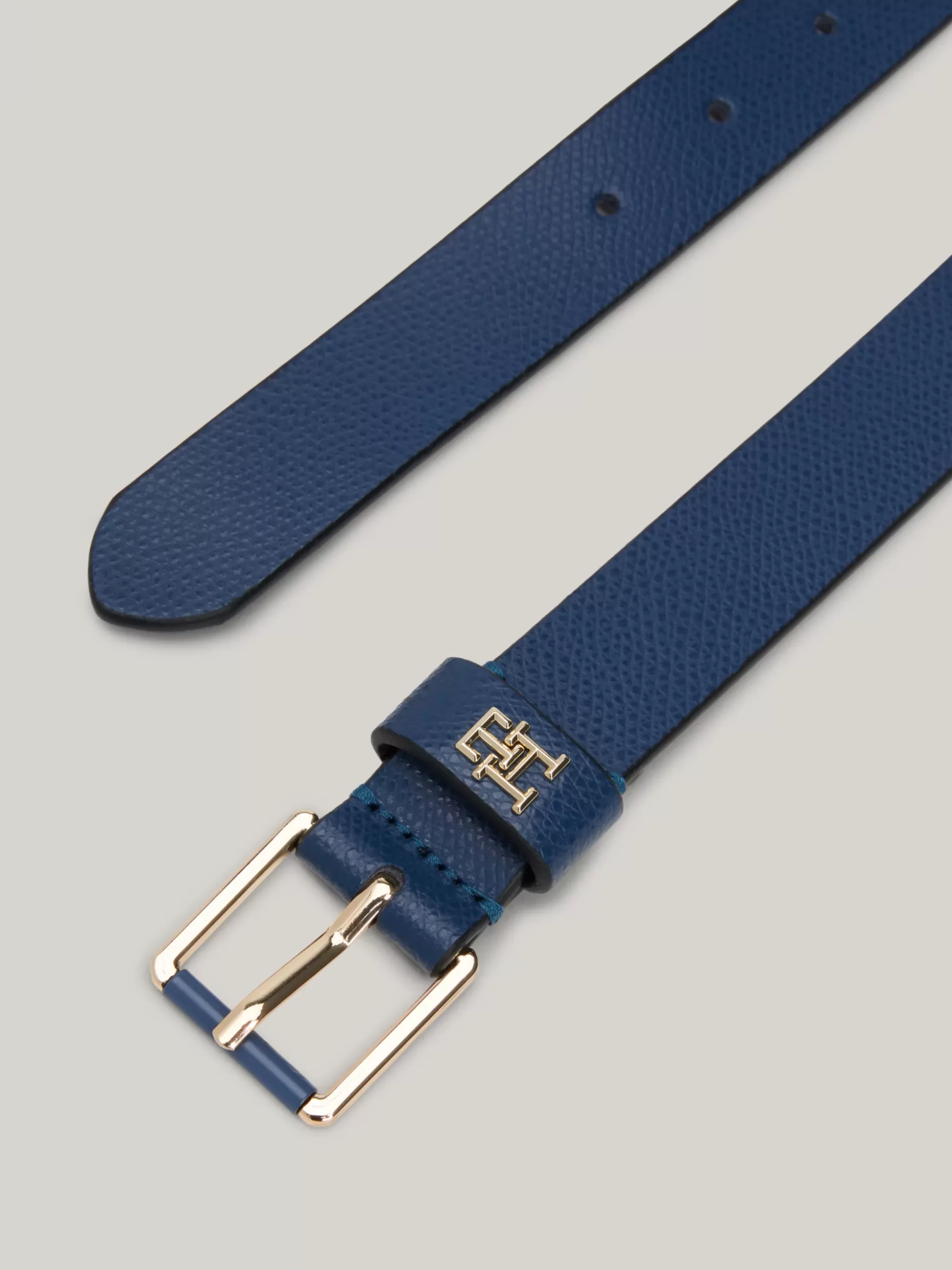 Tommy Hilfiger Paski^Pasek Heritage Ze Skóry O Groszkowanej Fakturze
