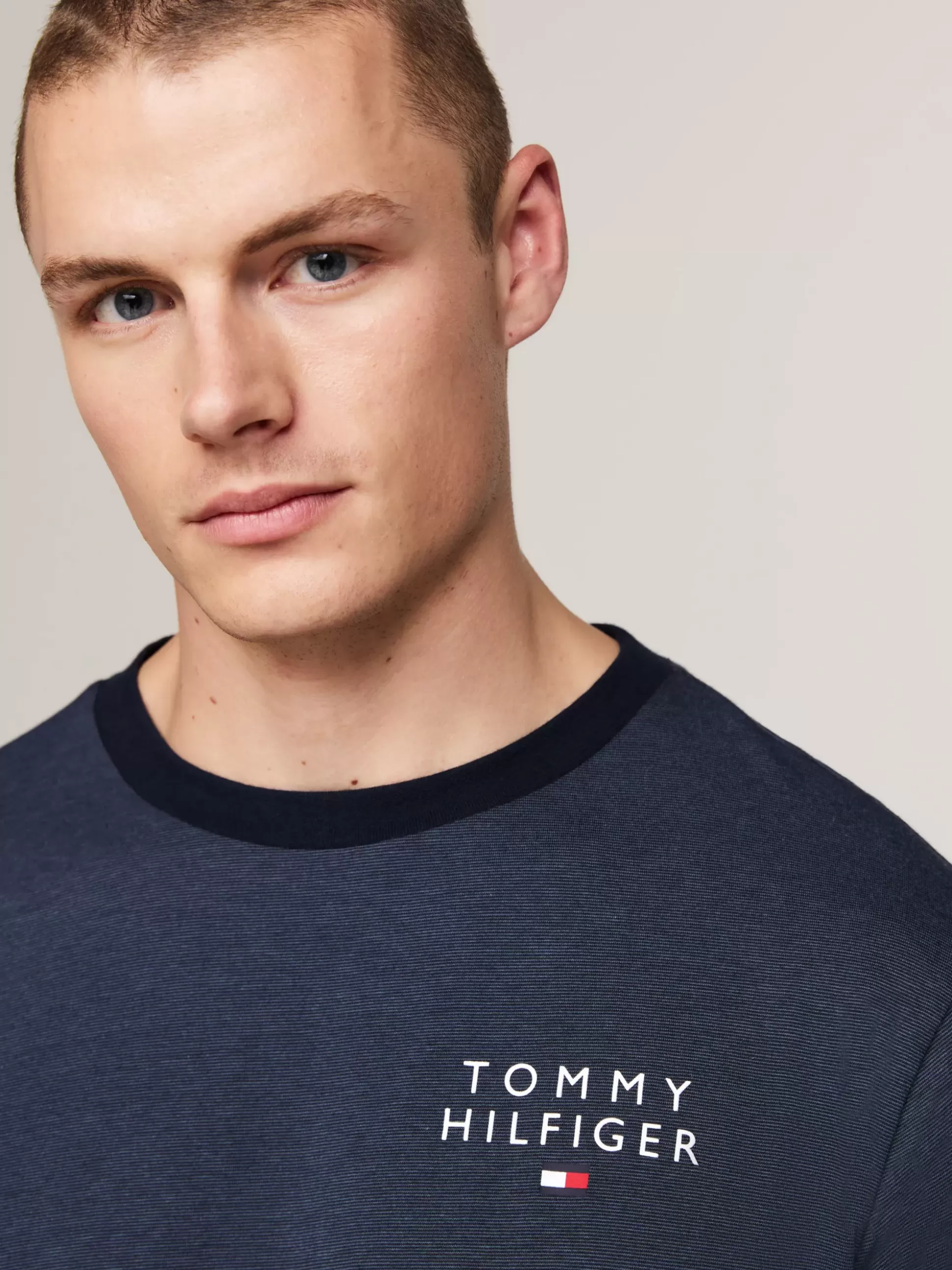 Tommy Hilfiger Piżamy^Piżama Z Dżerseju TH Original W Prążki