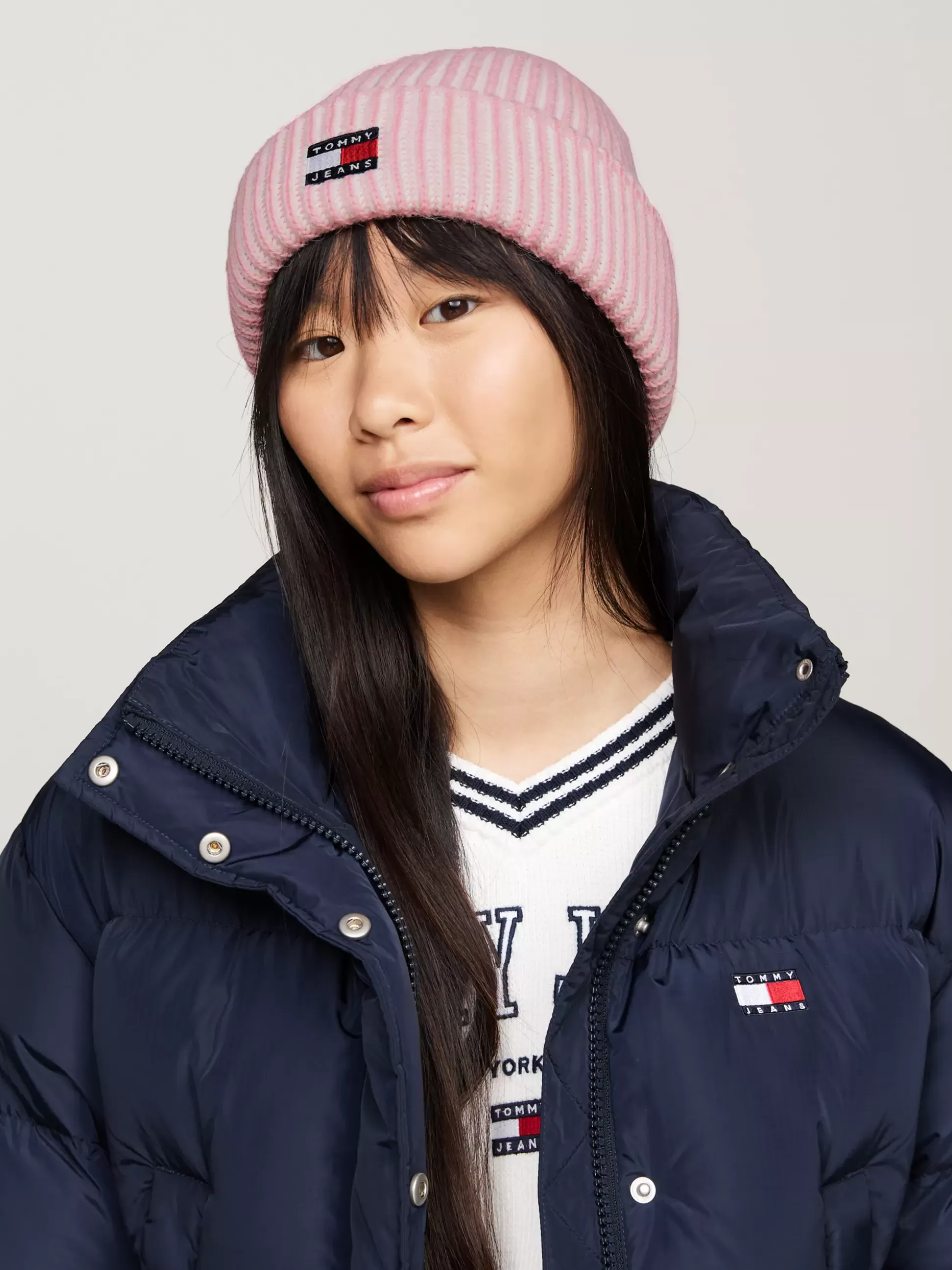Tommy Hilfiger Czapki | Czapki I Szaliki^Prążkowana Czapka Beanie Heritage