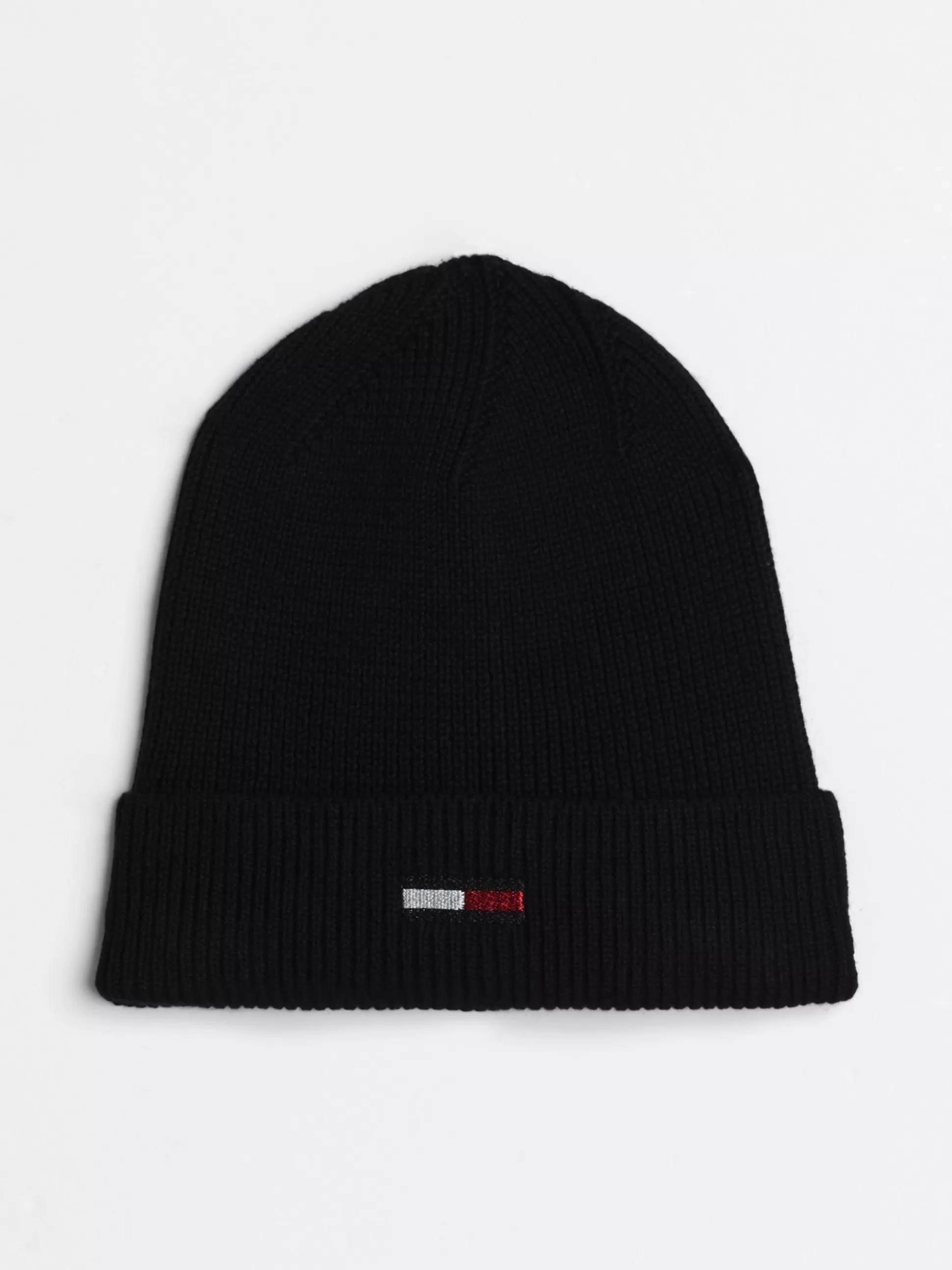 Tommy Hilfiger Czapki | Czapki I Szaliki^Prążkowana Czapka Beanie Z Podłużną Flagą