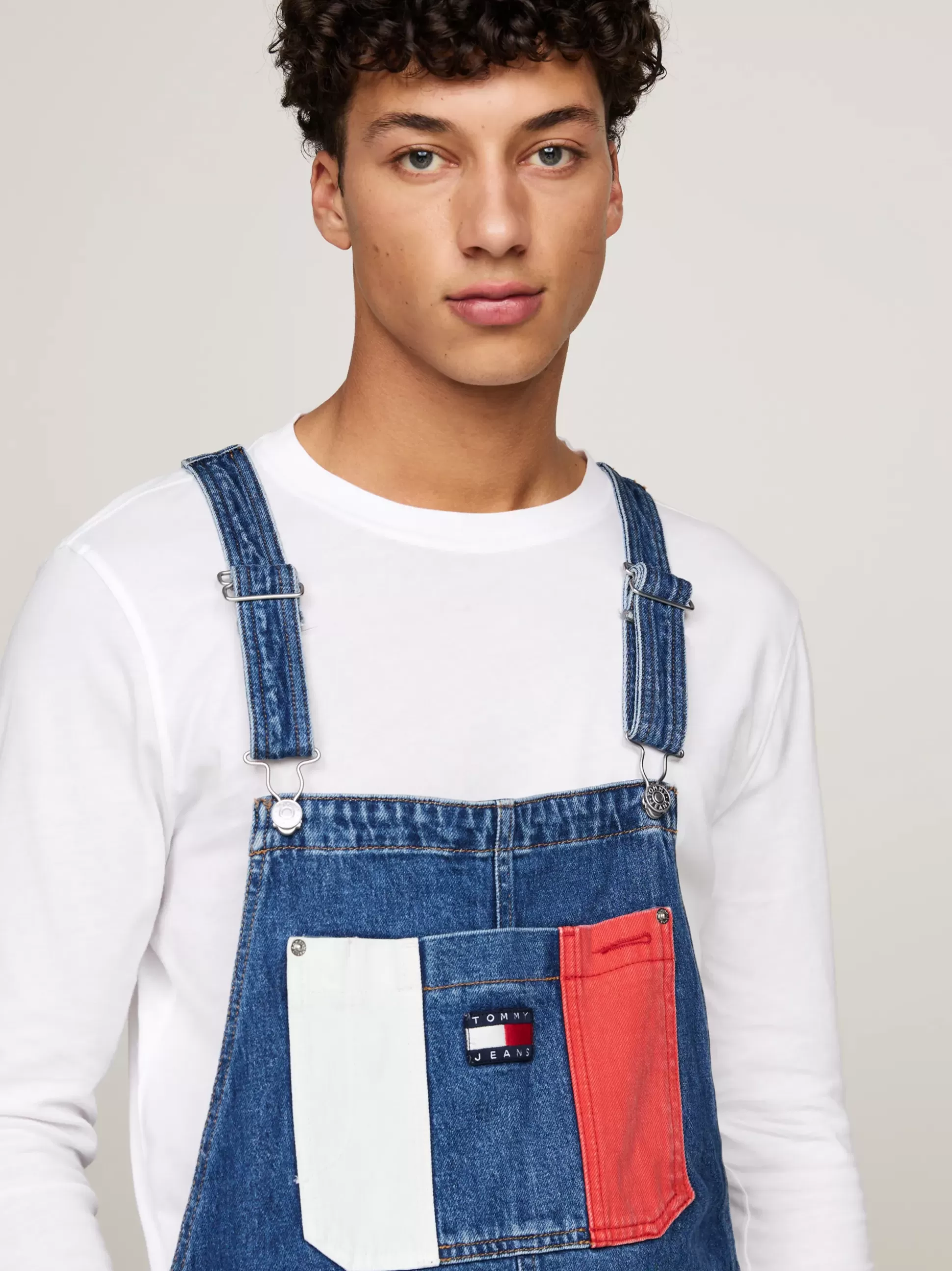 Tommy Hilfiger Jeansy^Proste Jeansowe Ogrodniczki Ryan