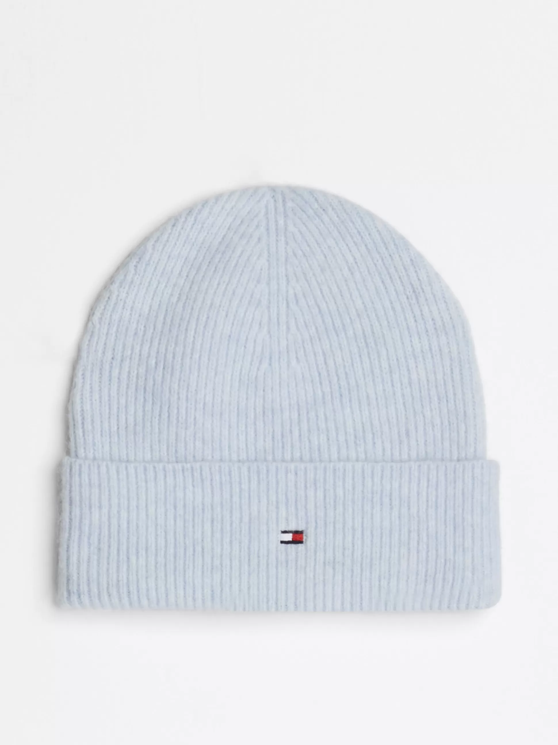 Tommy Hilfiger Czapki | Czapki I Szaliki^Puszysta Czapka Beanie Essential Z Flagą