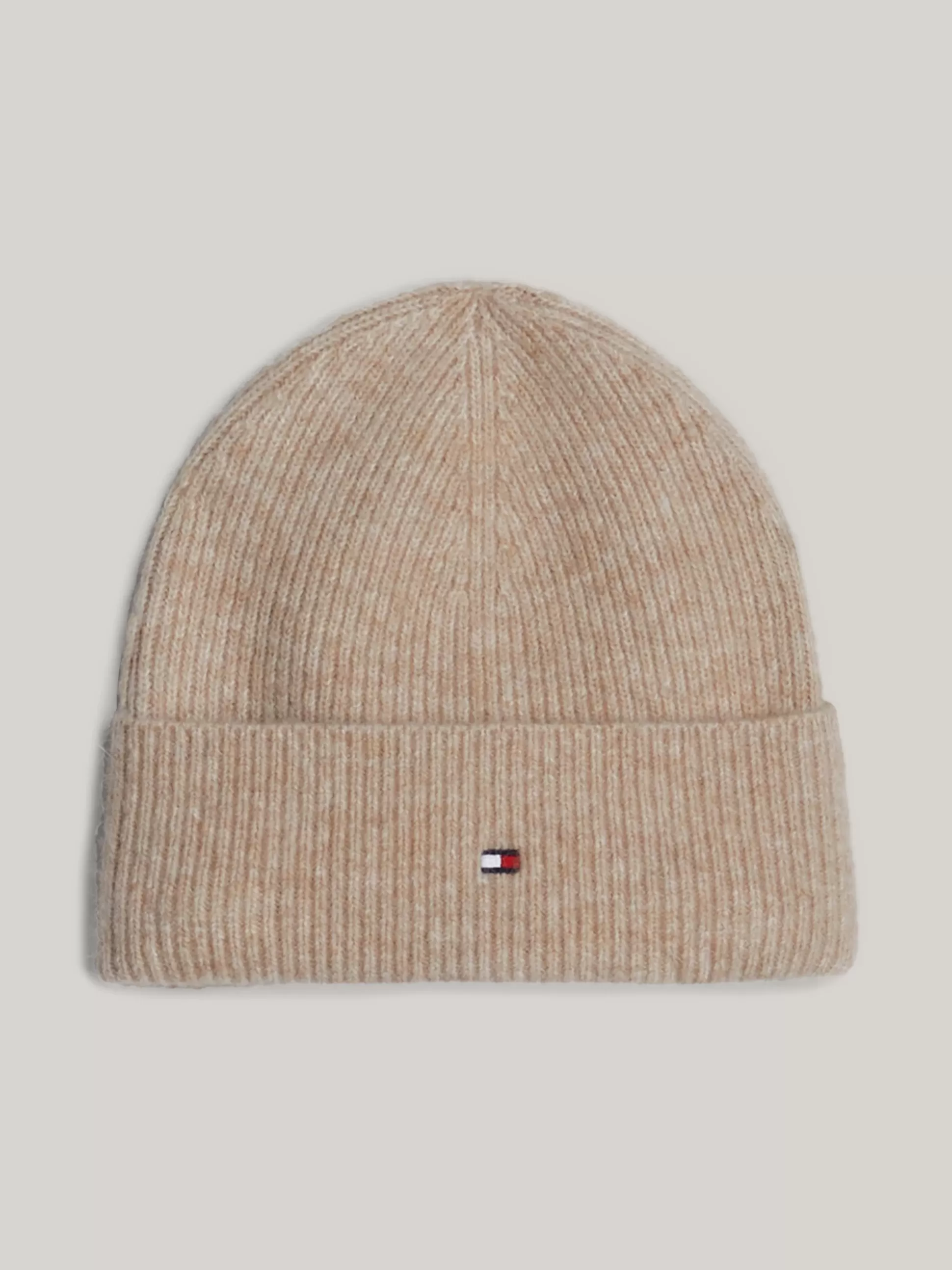 Tommy Hilfiger Czapki I Szaliki | Czapki^Puszysta Czapka Beanie Essential Z Flagą