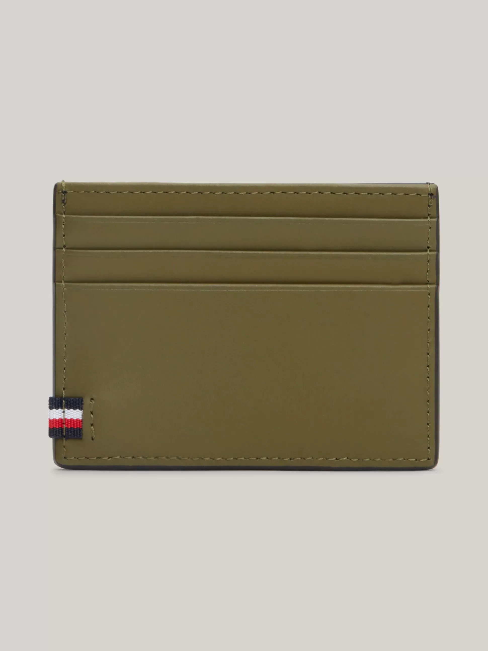 Tommy Hilfiger Portfele & Breloczki Do Kluczy^Skórzan Etui Na Karty Z Logo Hilfiger Monotype