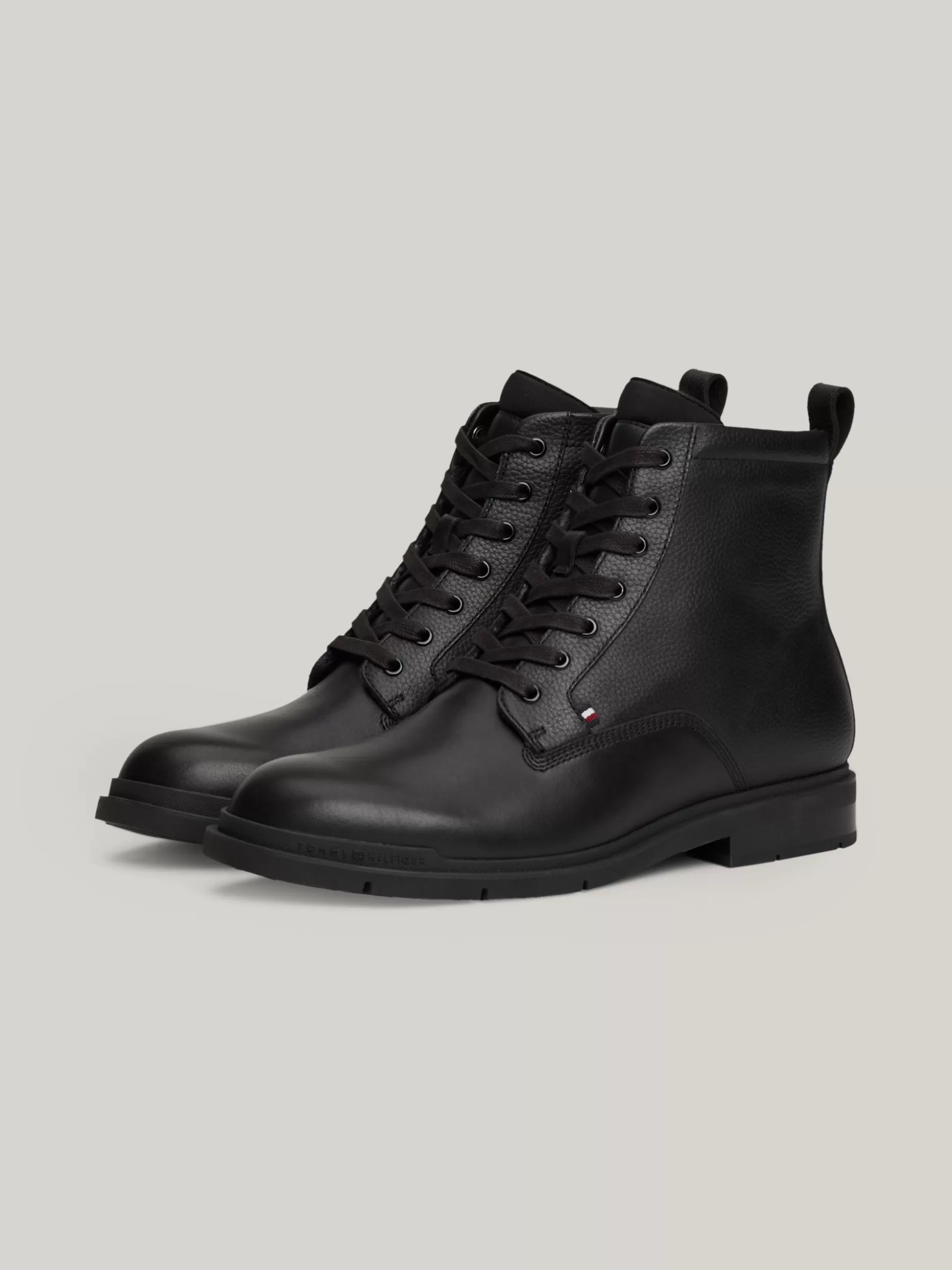 Tommy Hilfiger Buty Sznurowane | Buty^Skórzane Botki Z Ciepłą Wyściółką