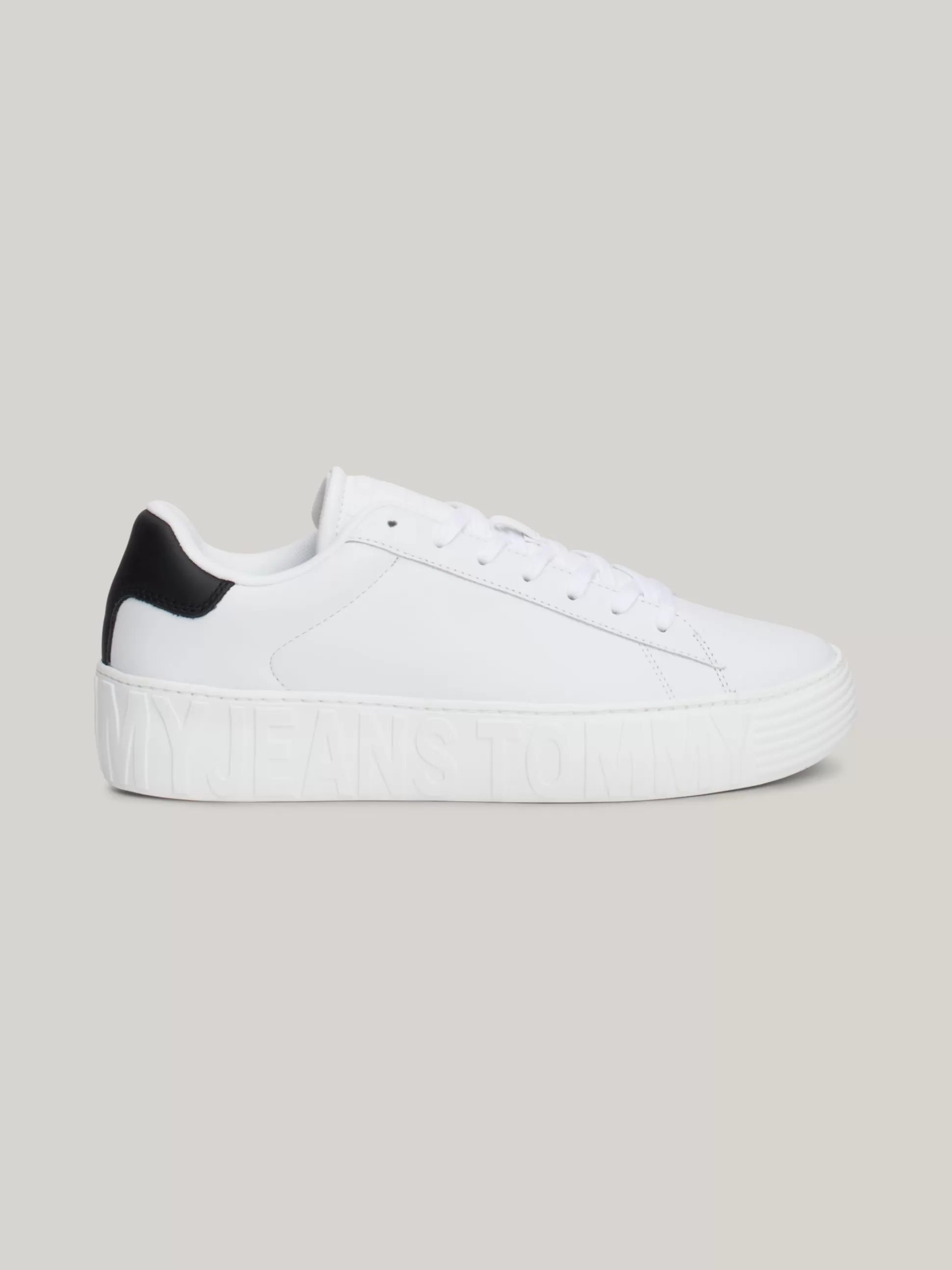 Tommy Hilfiger White Trainers | Sneakersy^Skórzane Buty Sportowe Essential