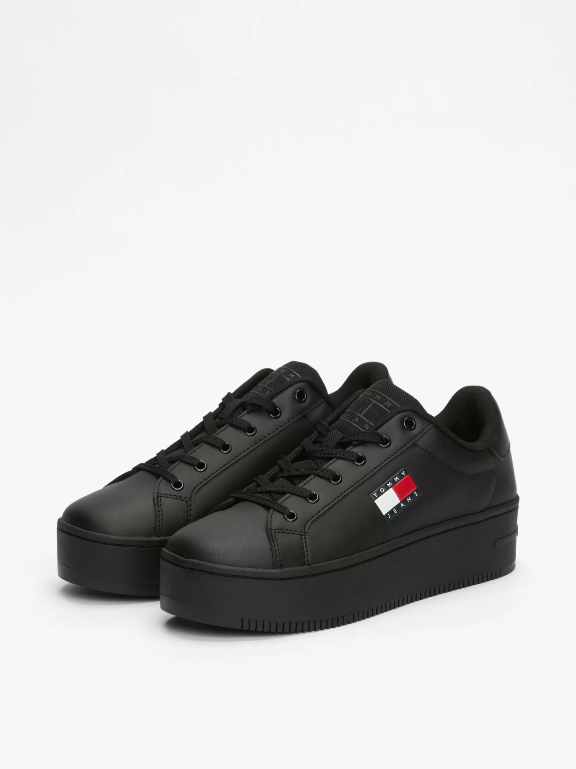 Tommy Hilfiger Sneakersy^Skórzane Buty Sportowe Na Platformie