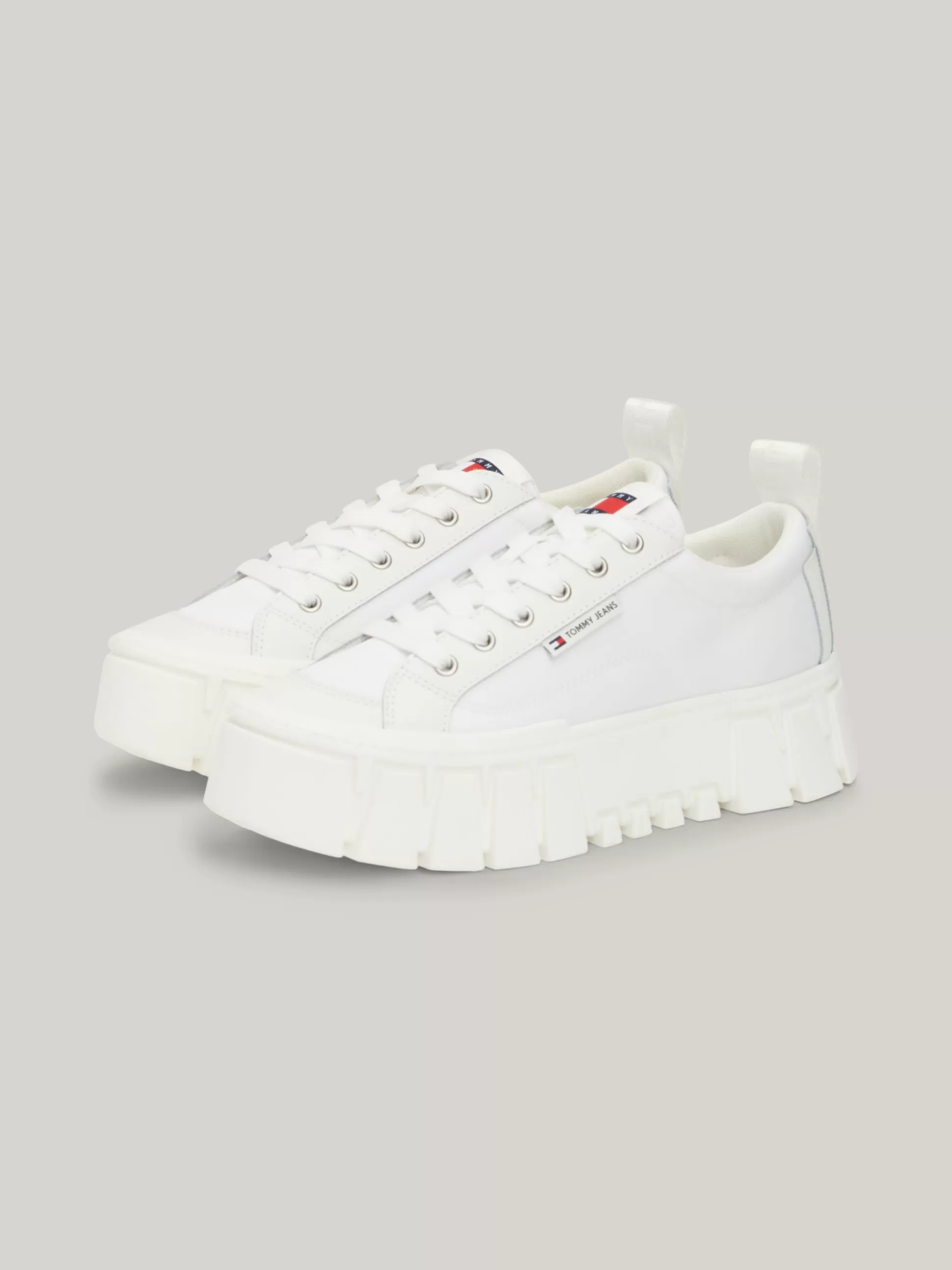 Tommy Hilfiger Sneakersy^Skórzane Buty Sportowe Na Platformie