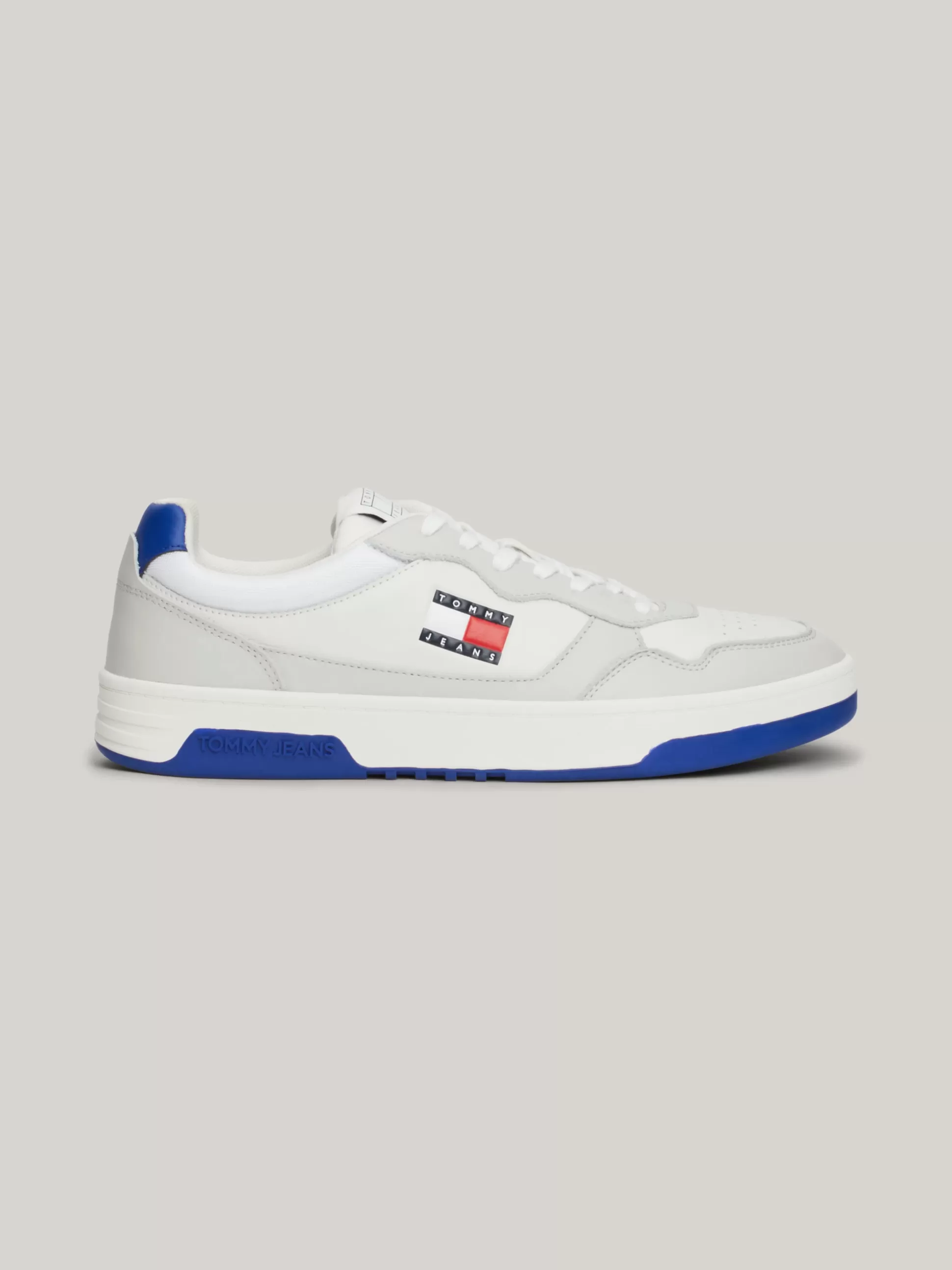 Tommy Hilfiger White Trainers | Sneakersy^Skórzane Buty Sportowe Z Logo