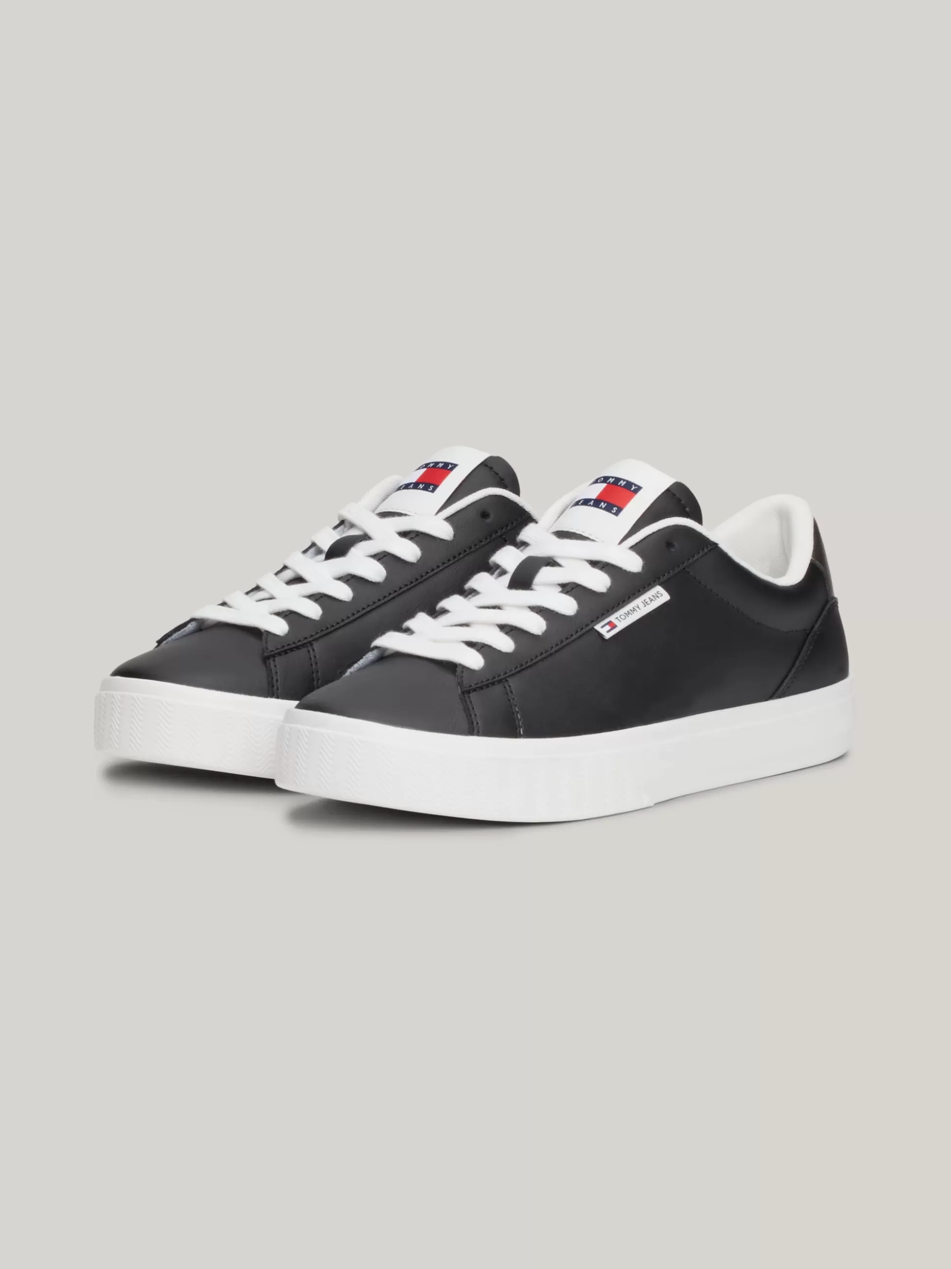 Tommy Hilfiger Sneakersy^Skórzane Buty Sportowe Z Podeszwą Cupsole