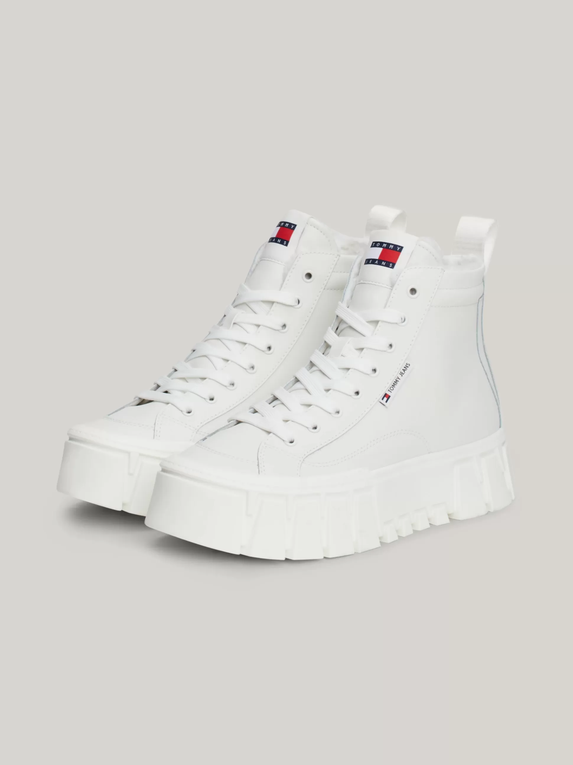 Tommy Hilfiger Sneakersy^Skórzane Buty Sportowe Za Kostkę