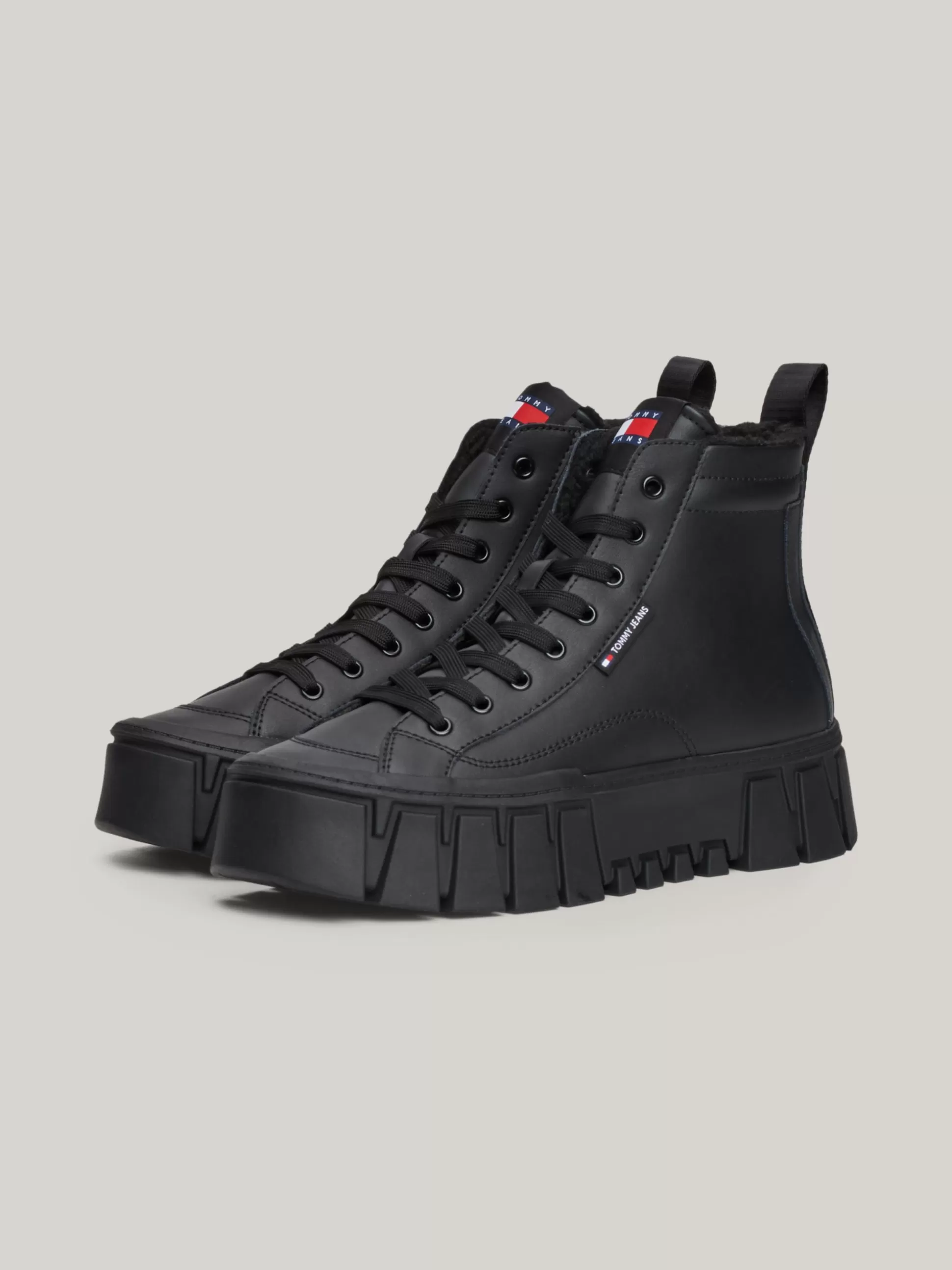 Tommy Hilfiger Sneakersy^Skórzane Buty Sportowe Za Kostkę