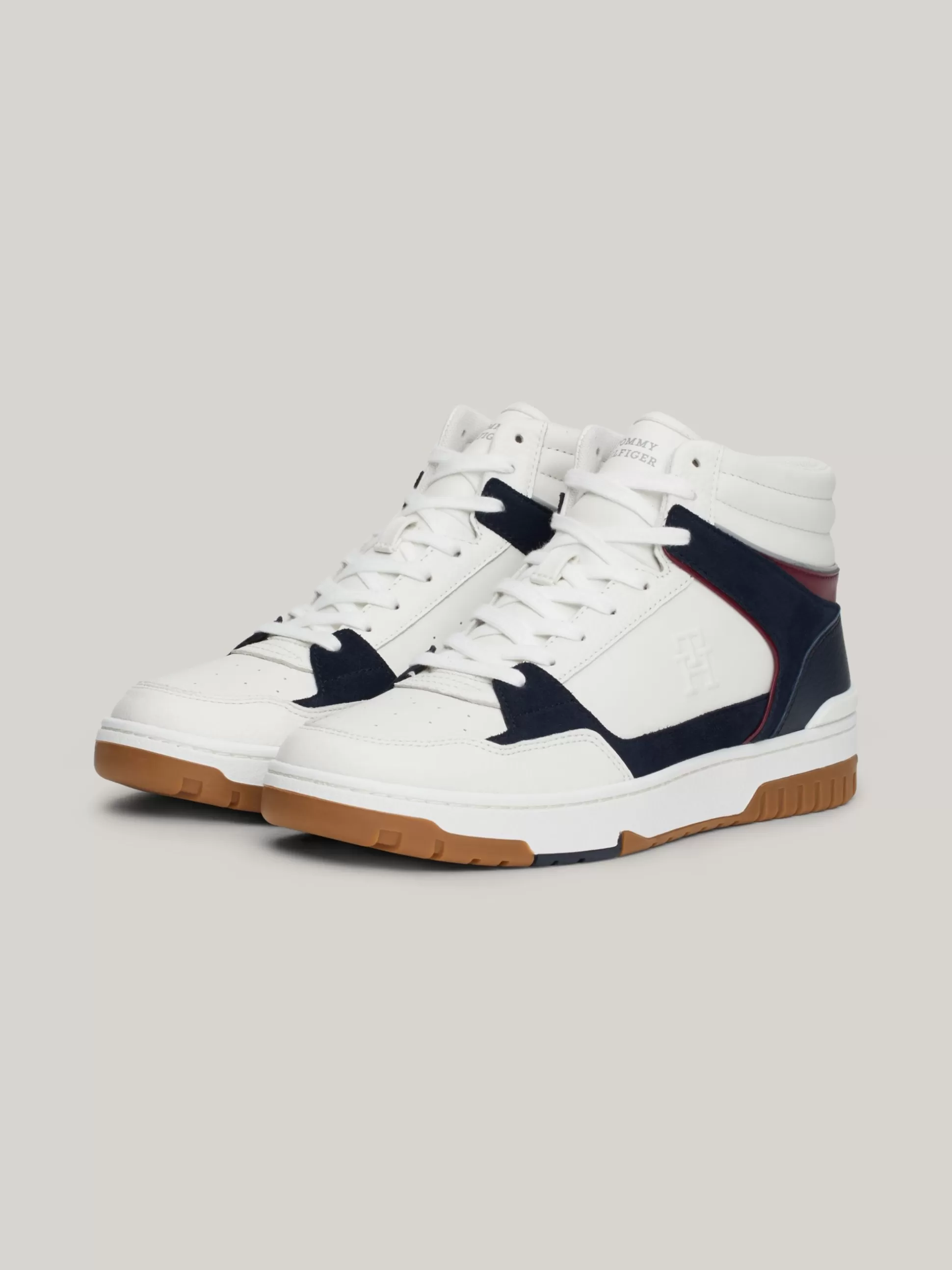 Tommy Hilfiger Sneakersy^Skórzane Koszykarskie Buty Sportowe Za Kostkę