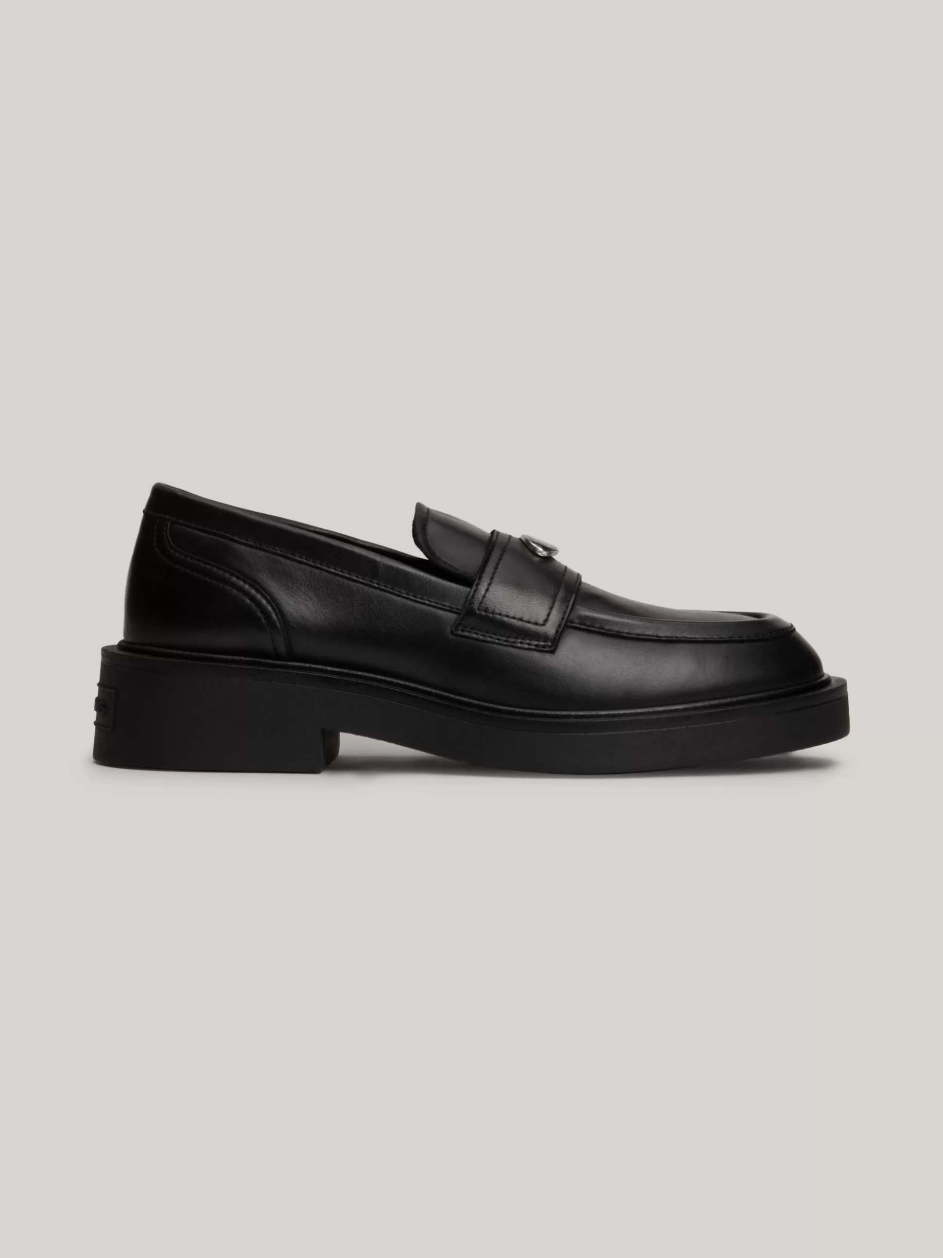 Tommy Hilfiger Mokasyny & Loafers | Płaskie Buty^Skórzane Mokasyny Na Grubej Podeszwie