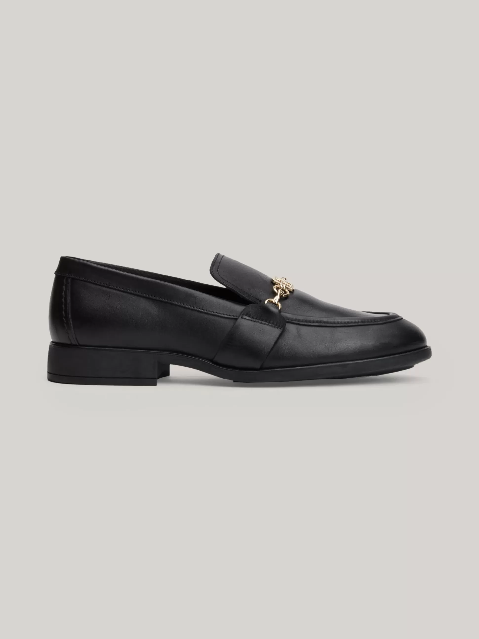 Tommy Hilfiger Mokasyny & Loafers | Płaskie Buty^Skórzane Mokasyny Z łańcuszkiem