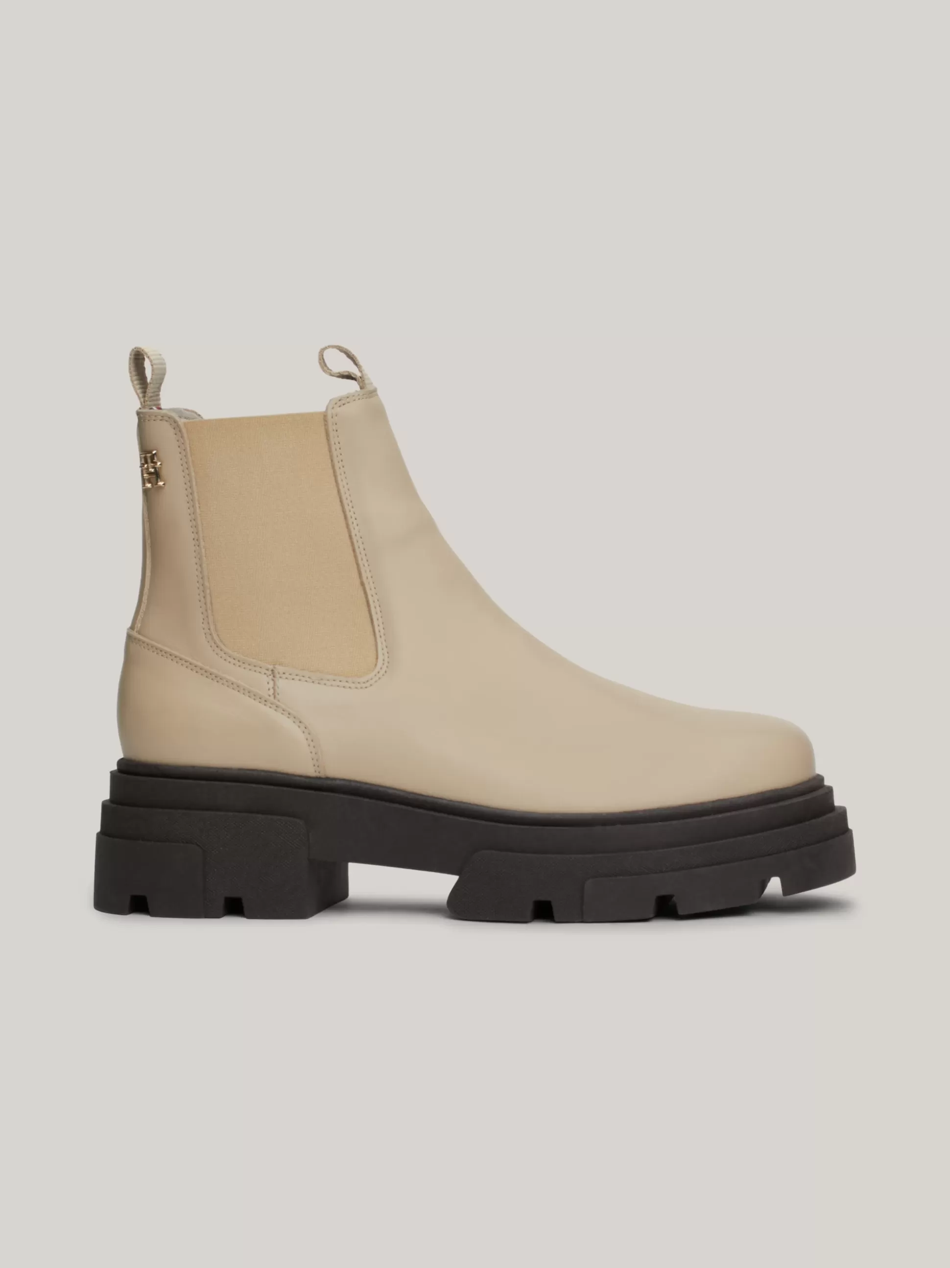 Tommy Hilfiger Chelsea Boots | Botki^Skórzane Sztyblety Na Grubej Podeszwie